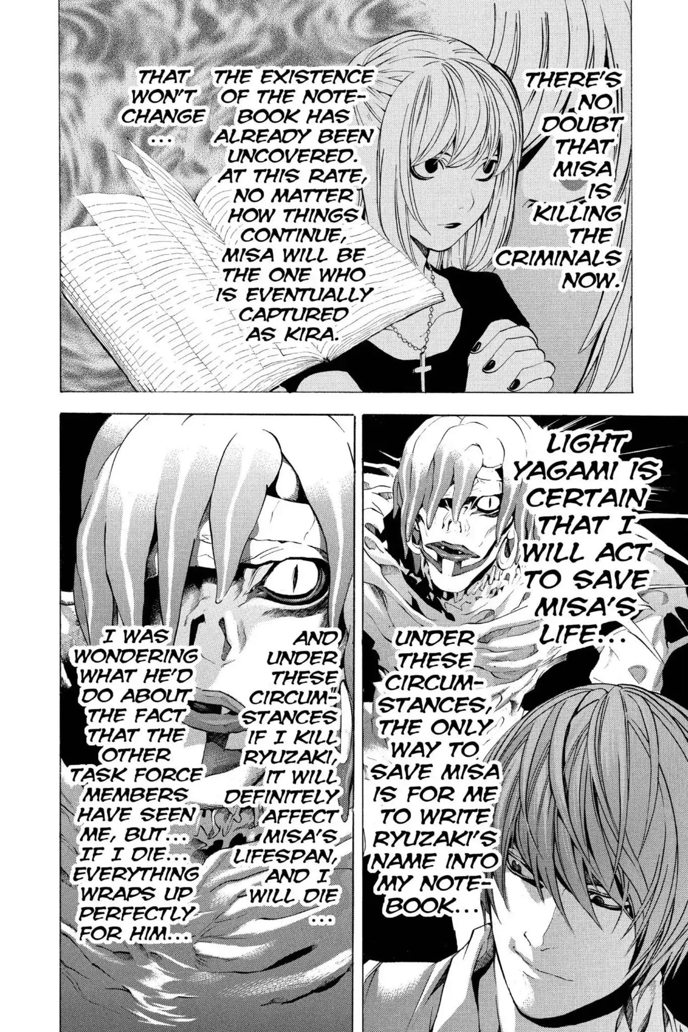 Death Note Chapter 57 page 12 - Chapter 57: Two Choices