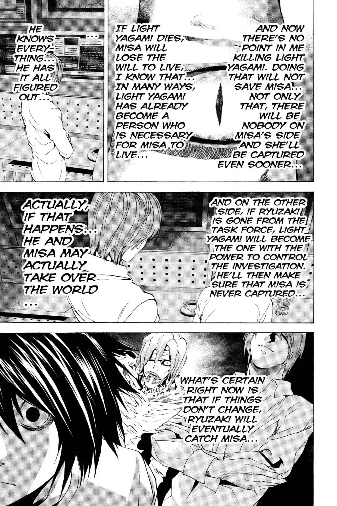 Death Note Chapter 57 page 13 - Chapter 57: Two Choices