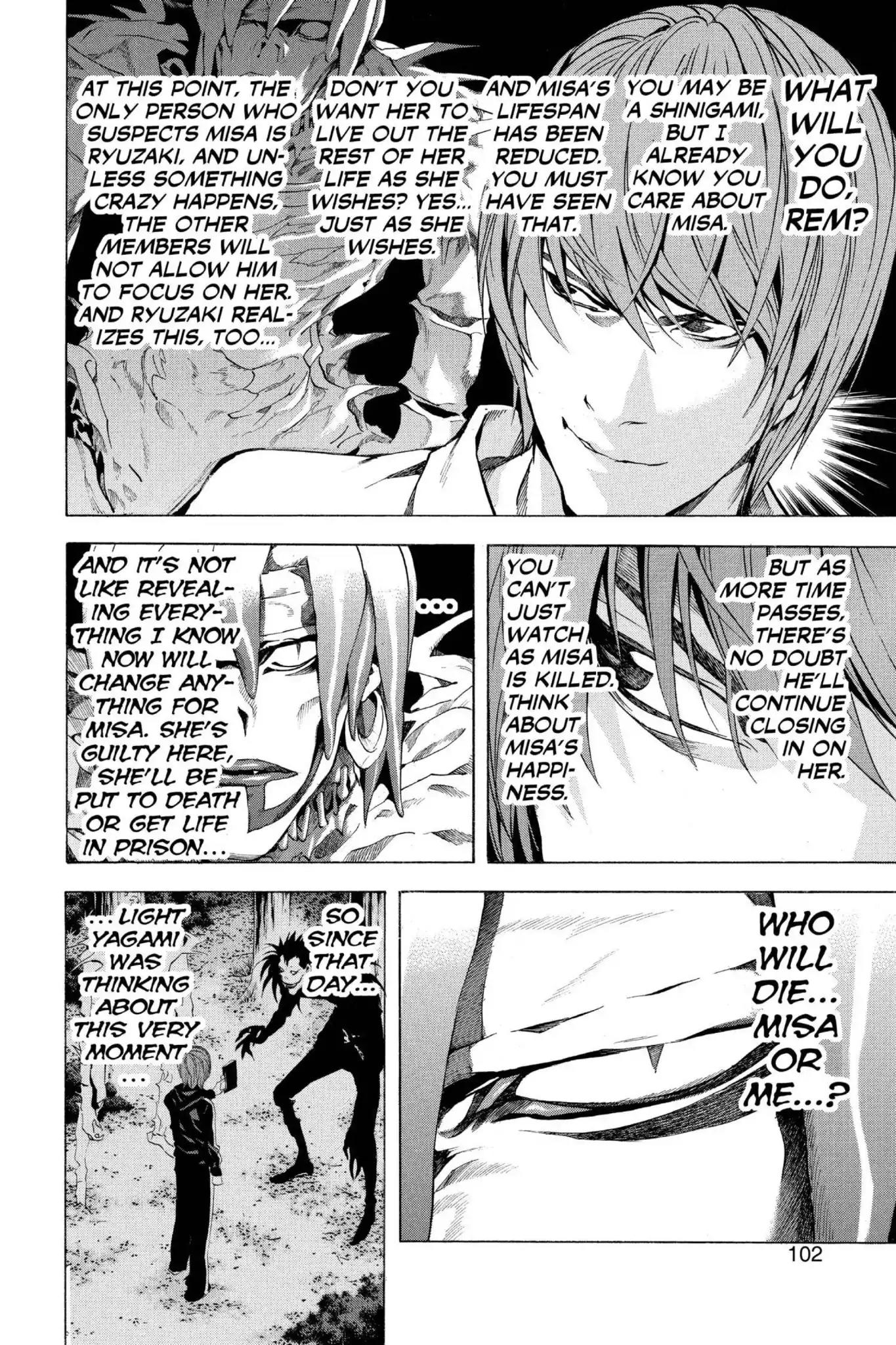 Death Note Chapter 57 page 14 - Chapter 57: Two Choices