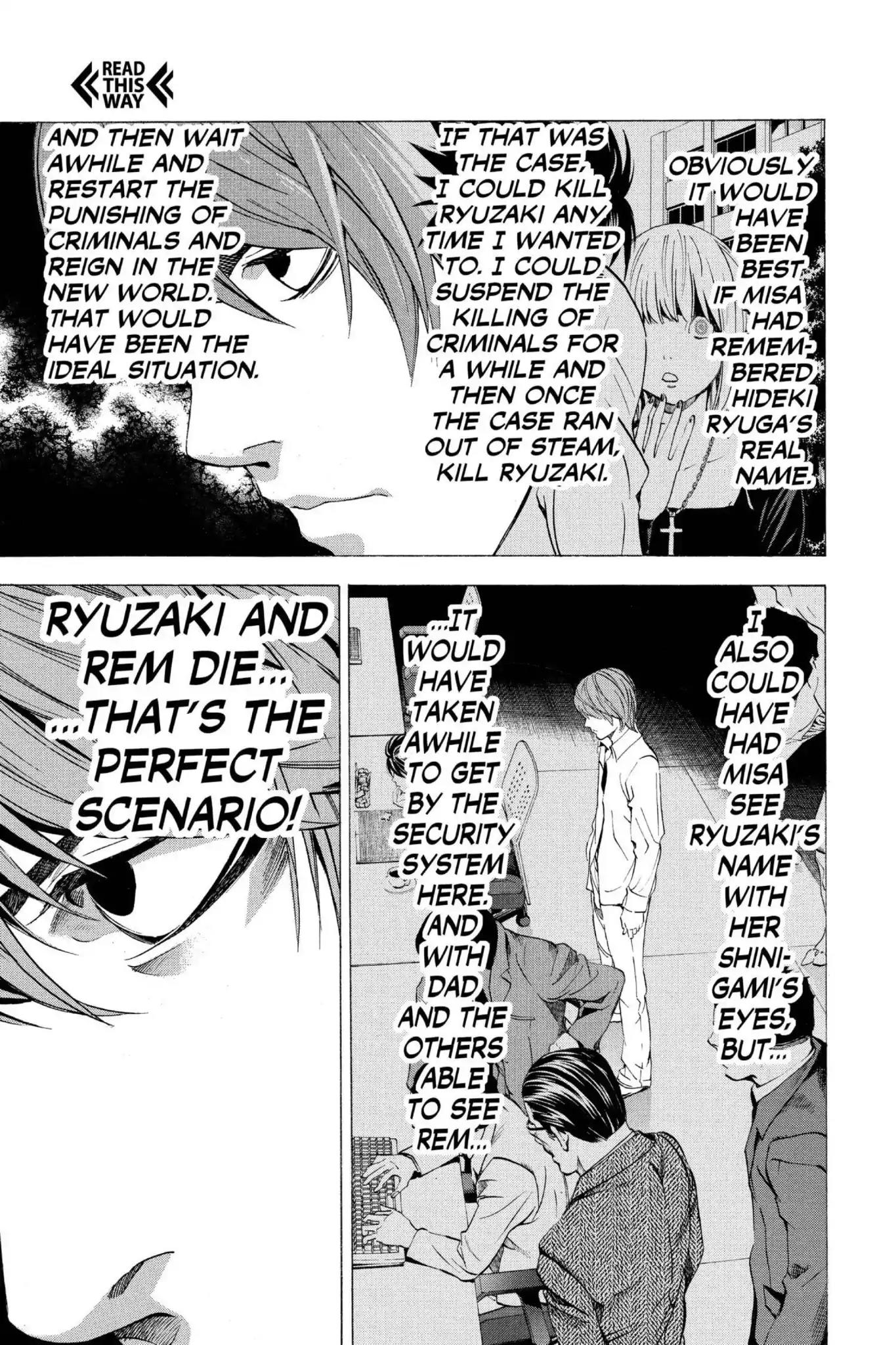 Death Note Chapter 57 page 15 - Chapter 57: Two Choices