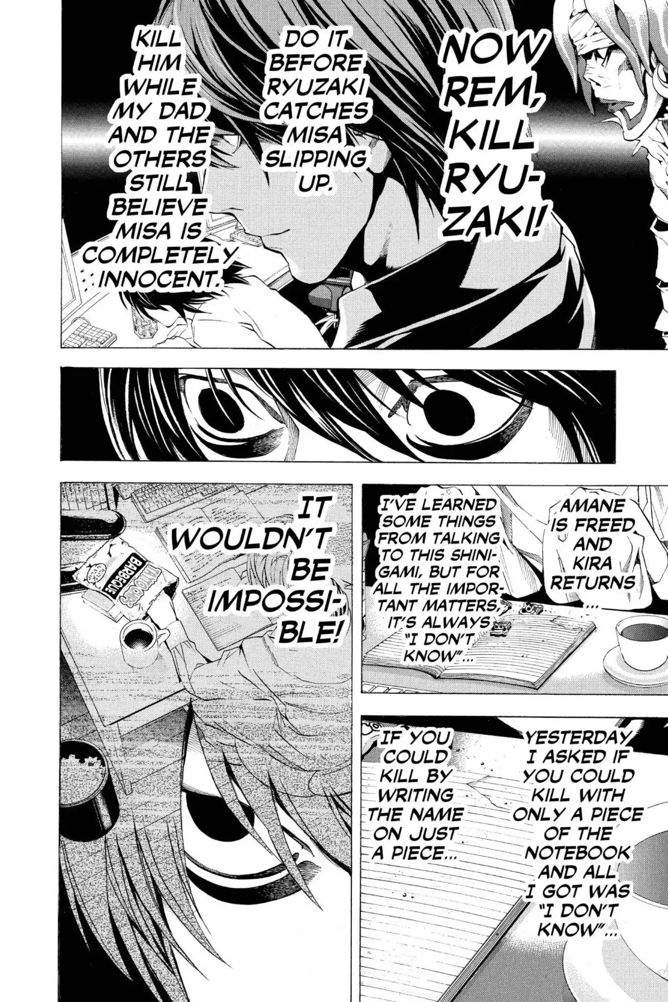Death Note Chapter 57 page 16 - Chapter 57: Two Choices