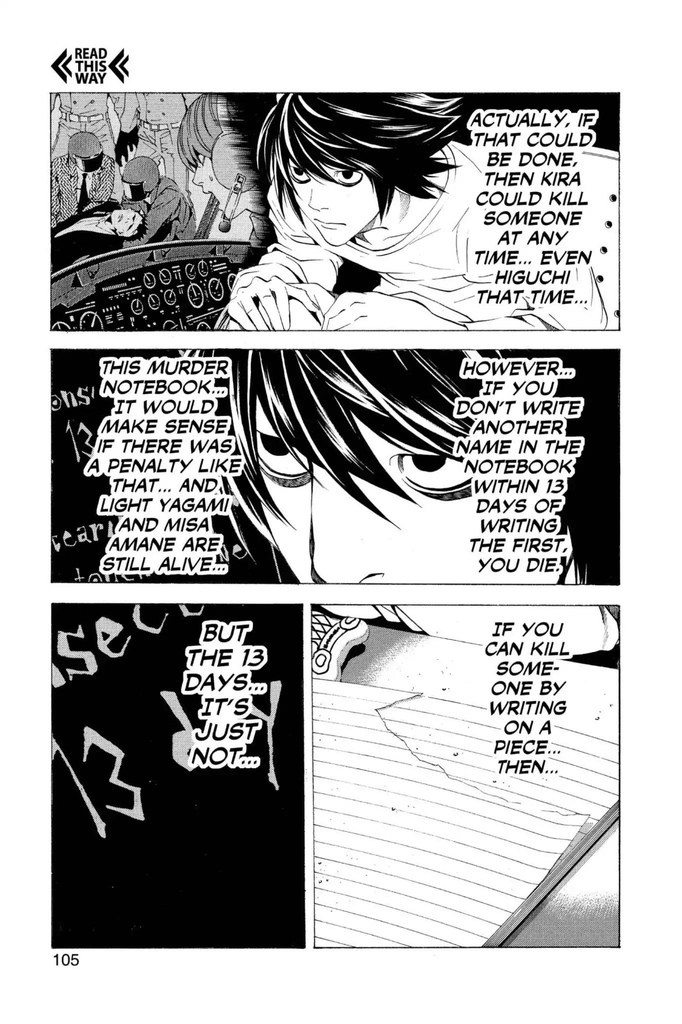 Death Note Chapter 57 page 17 - Chapter 57: Two Choices