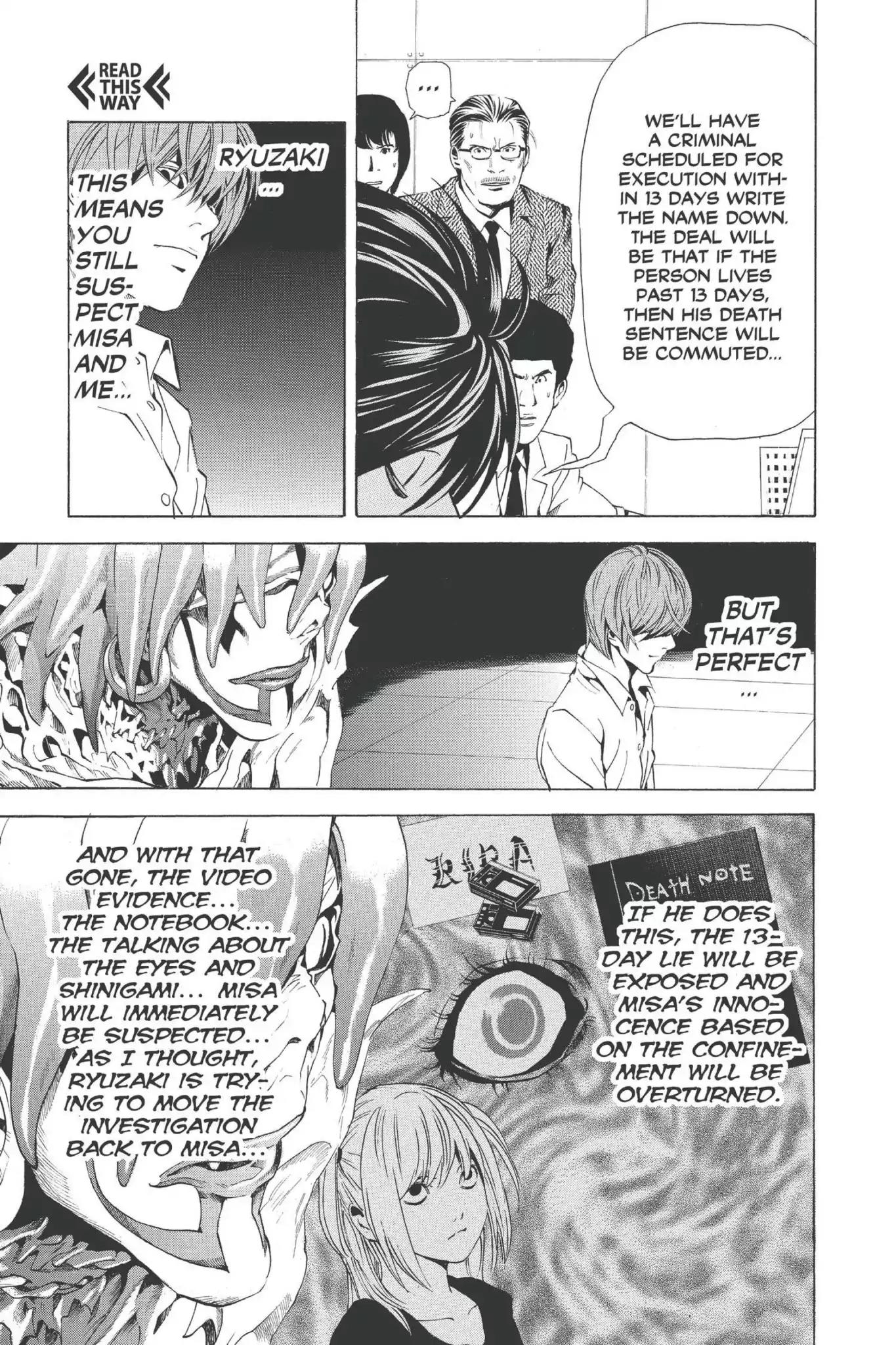 Death Note Chapter 57 page 19 - Chapter 57: Two Choices