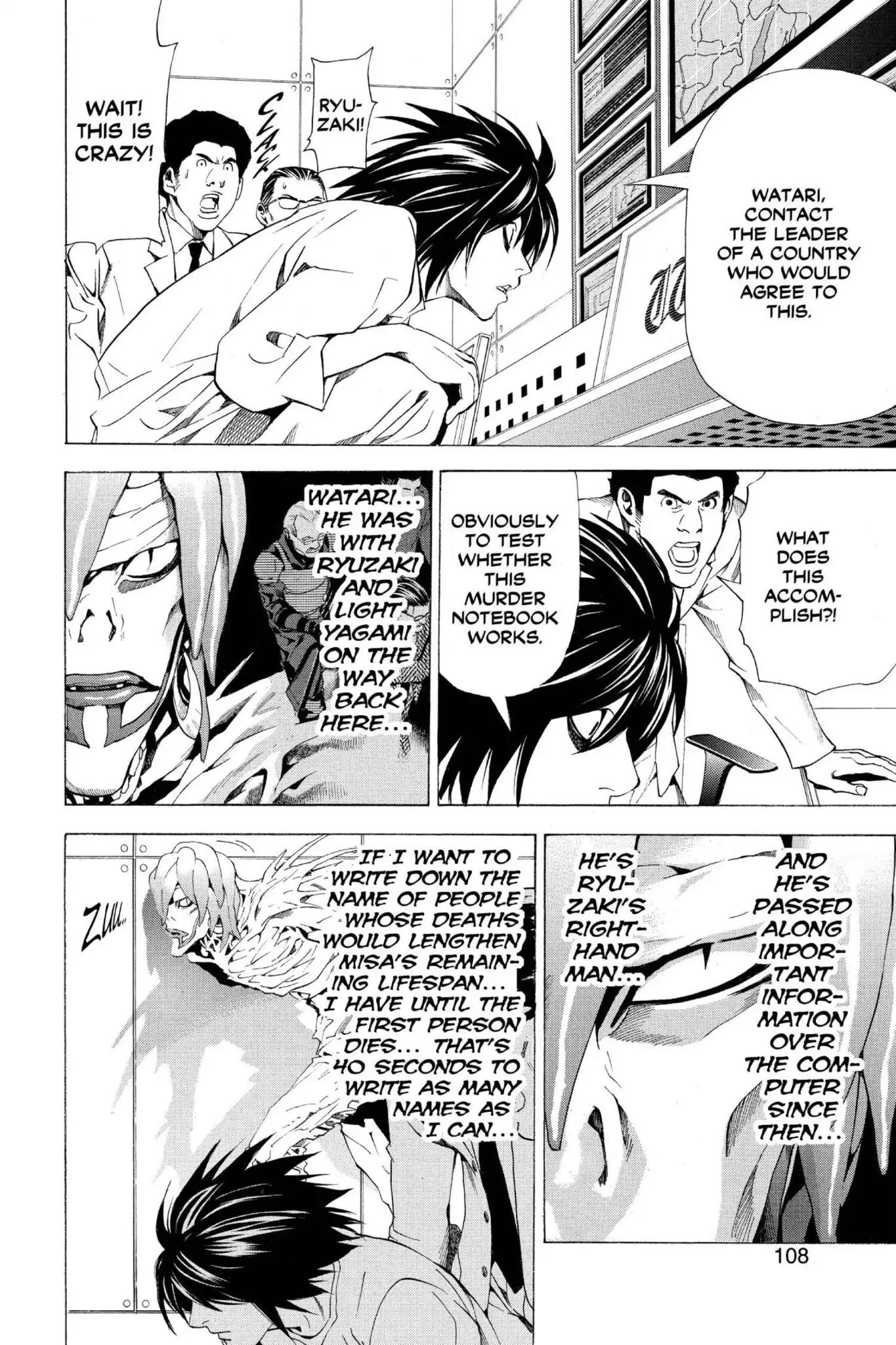 Death Note Chapter 57 page 20 - Chapter 57: Two Choices