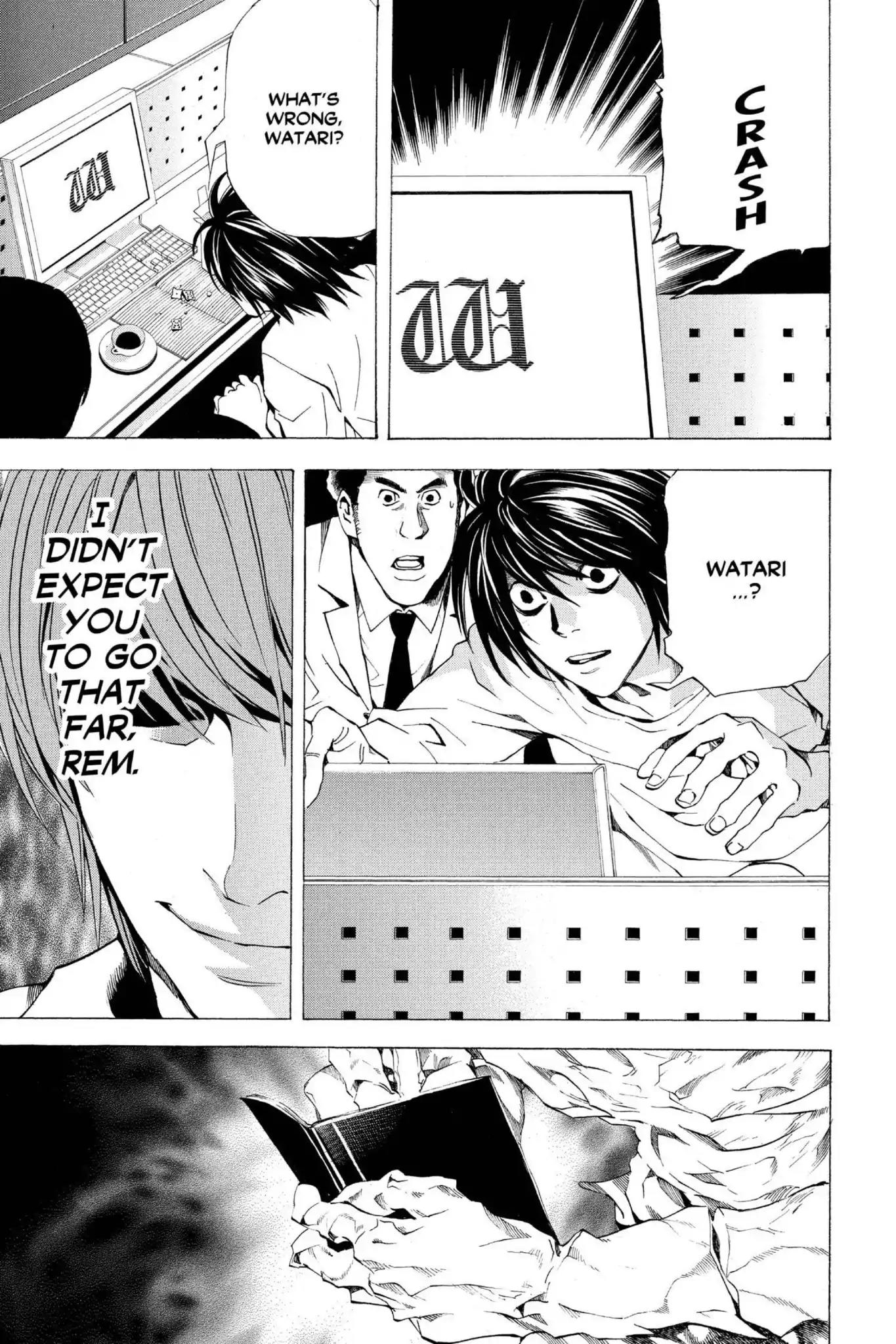 Death Note Chapter 57 page 21 - Chapter 57: Two Choices