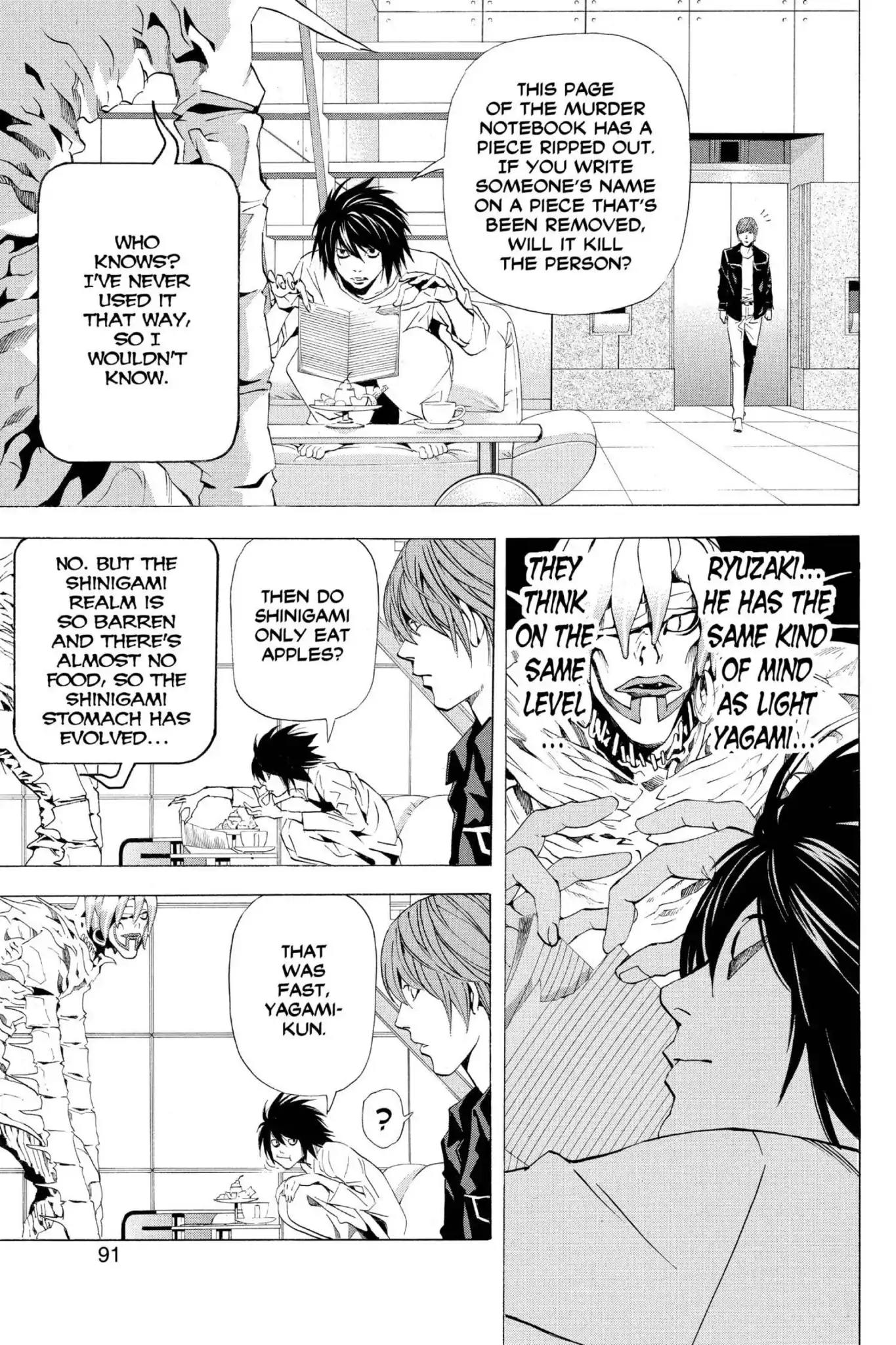 Death Note Chapter 57 page 3 - Chapter 57: Two Choices