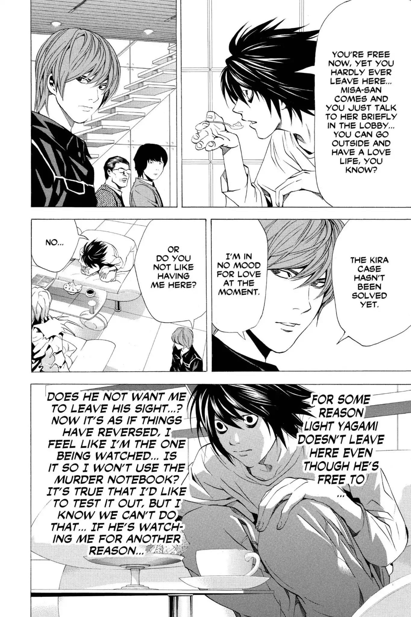 Death Note Chapter 57 page 4 - Chapter 57: Two Choices