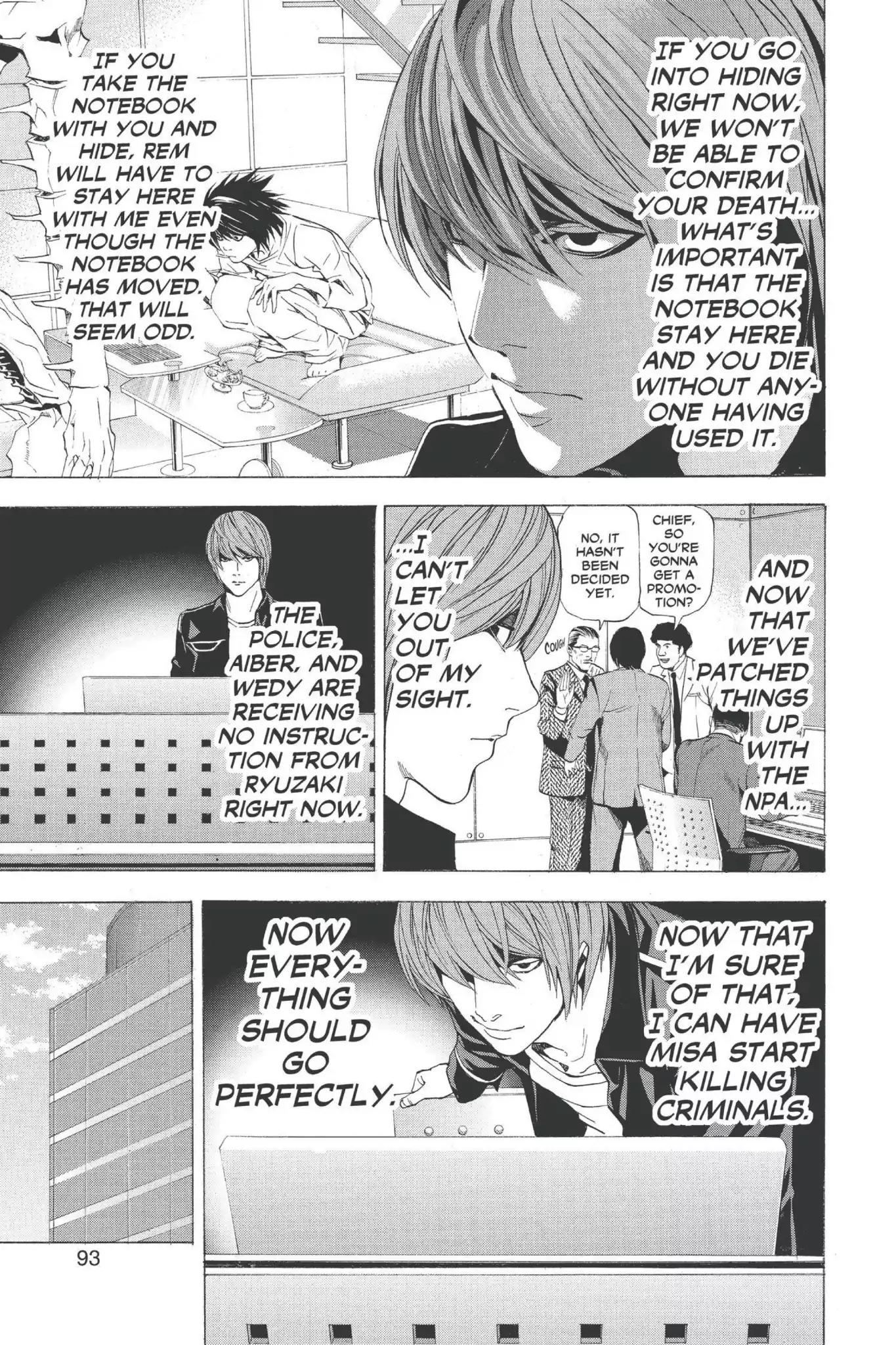 Death Note Chapter 57 page 5 - Chapter 57: Two Choices