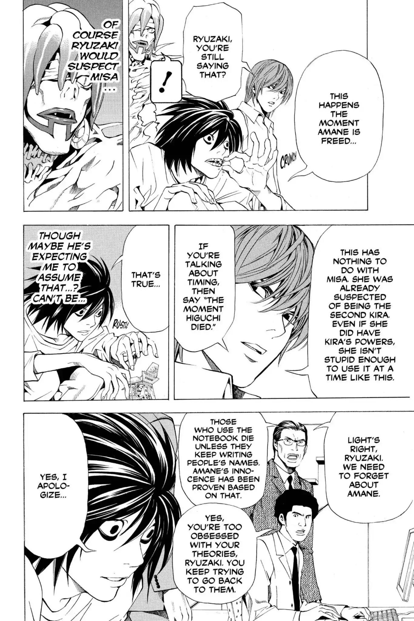 Death Note Chapter 57 page 8 - Chapter 57: Two Choices