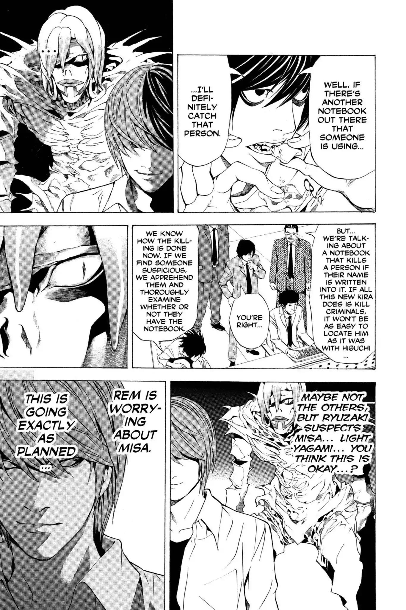 Death Note Chapter 57 page 9 - Chapter 57: Two Choices