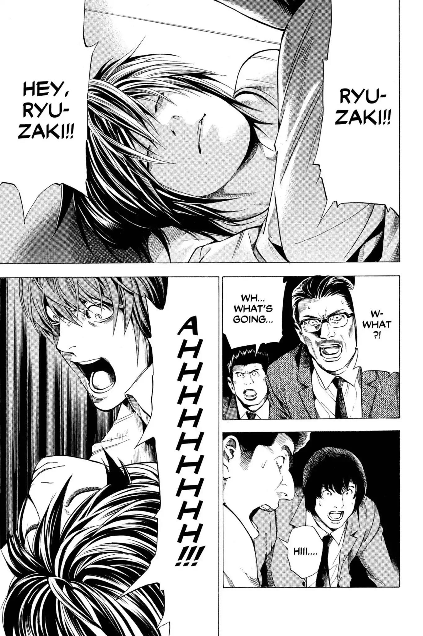 Death Note manga, chapter 58, page 11 of 20