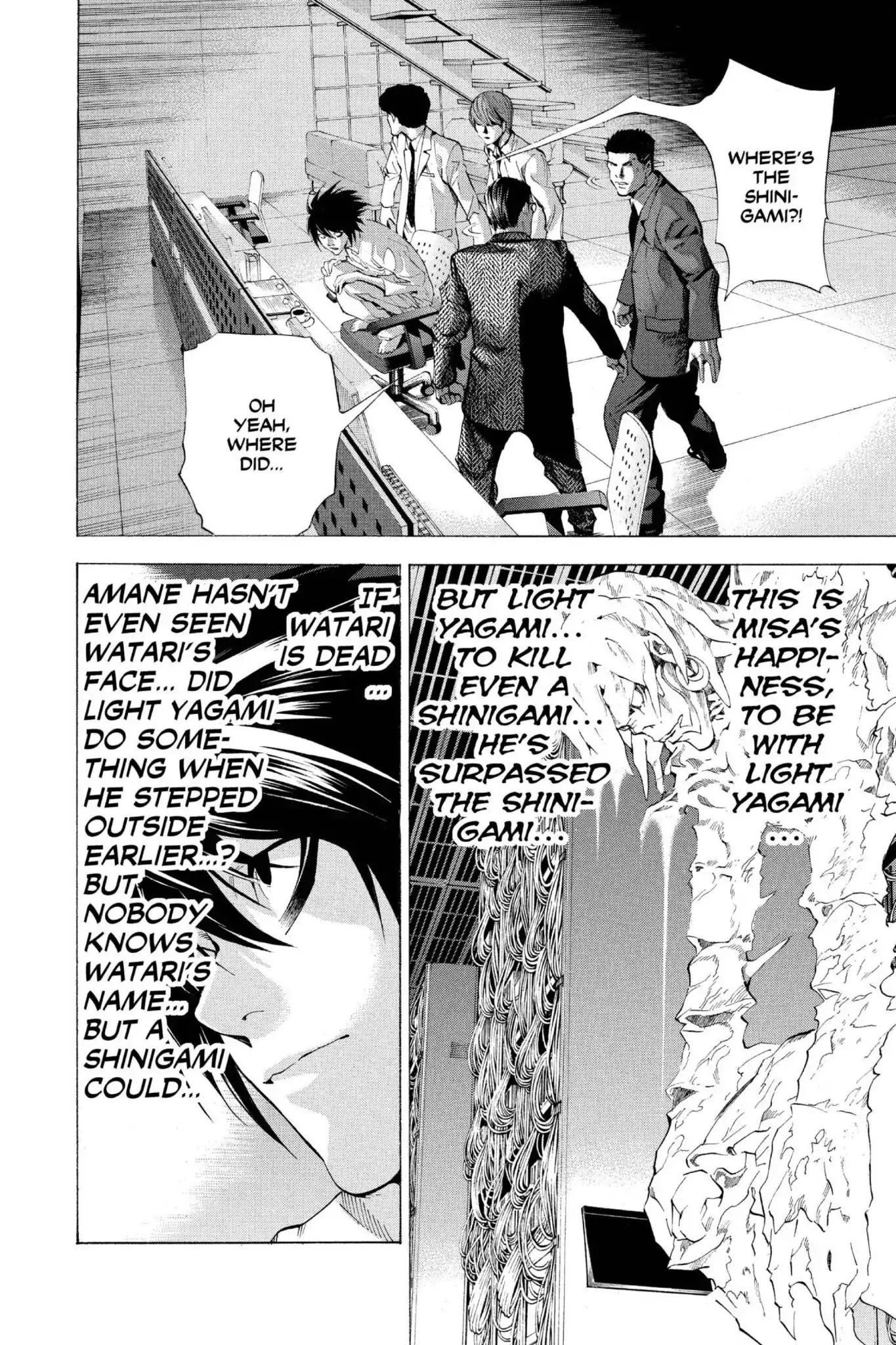 Death Note manga, chapter 58, page 4 of 20