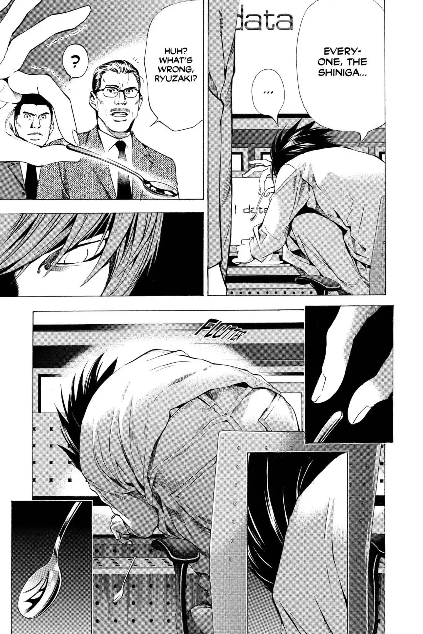Death Note manga, chapter 58, page 5 of 20