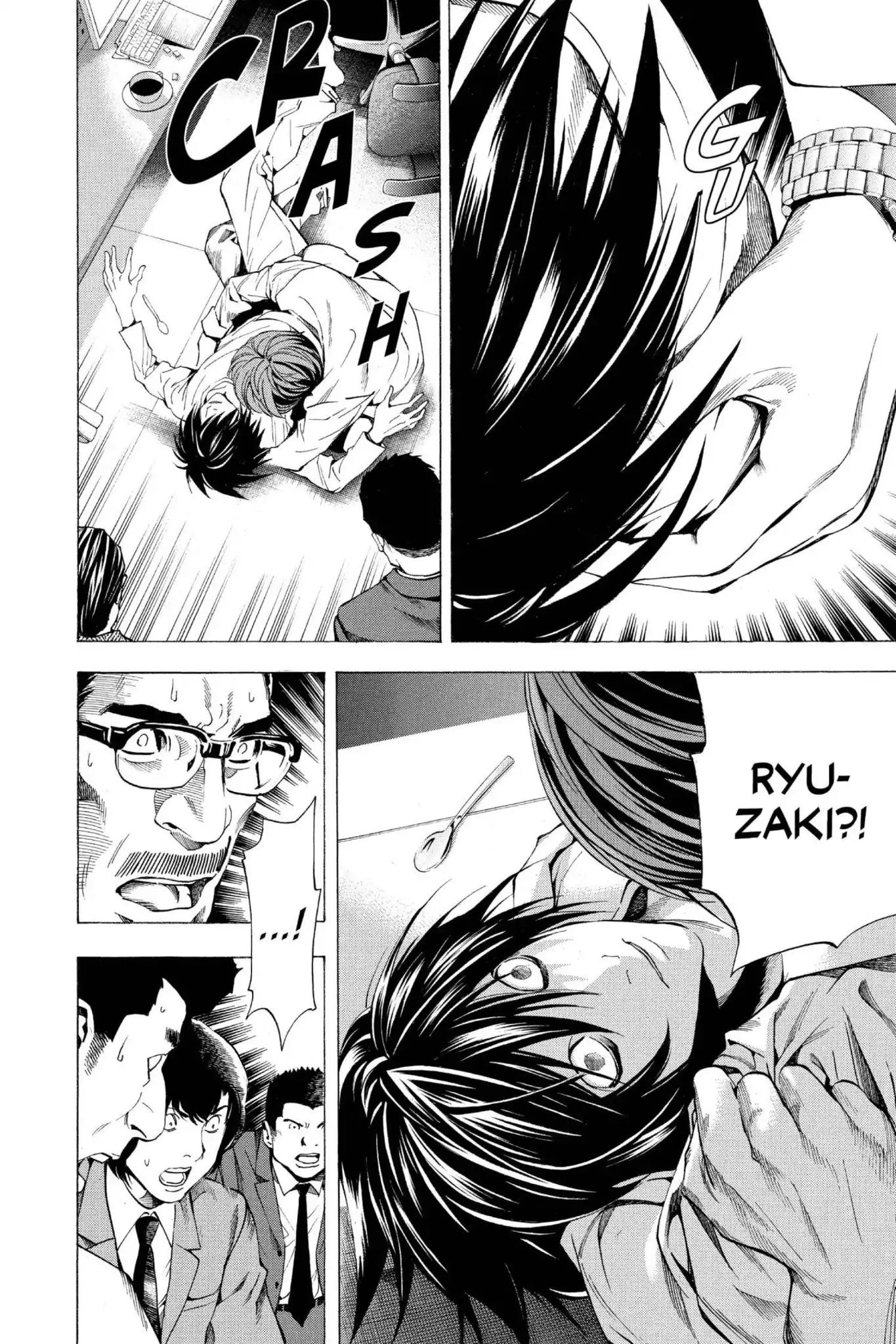 Death Note manga, chapter 58, page 8 of 20