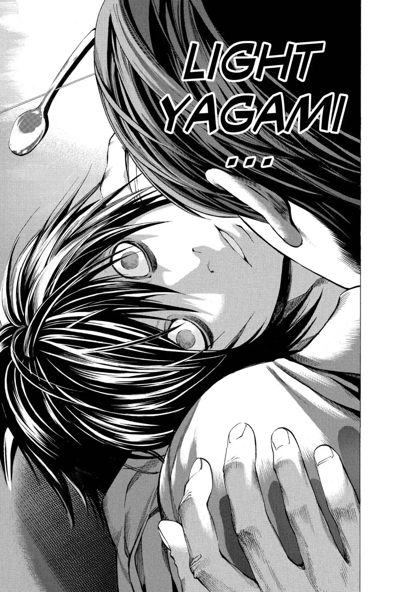 Death Note manga, chapter 58, page 9 of 20