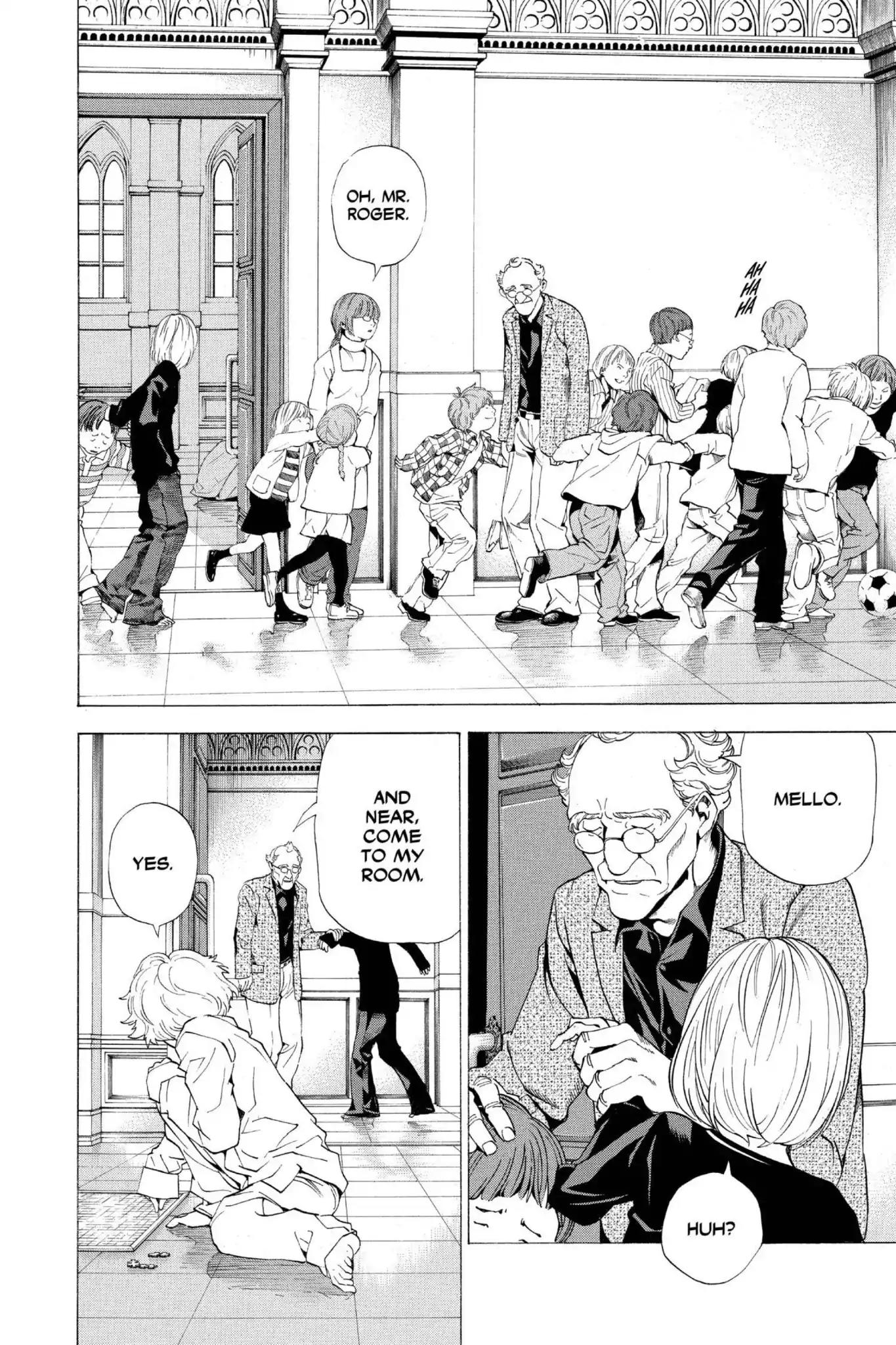 Death Note manga, chapter 59, page 20 of 22