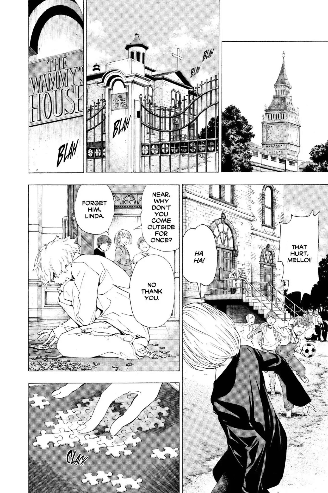 Death Note manga, chapter 59, page 4 of 22
