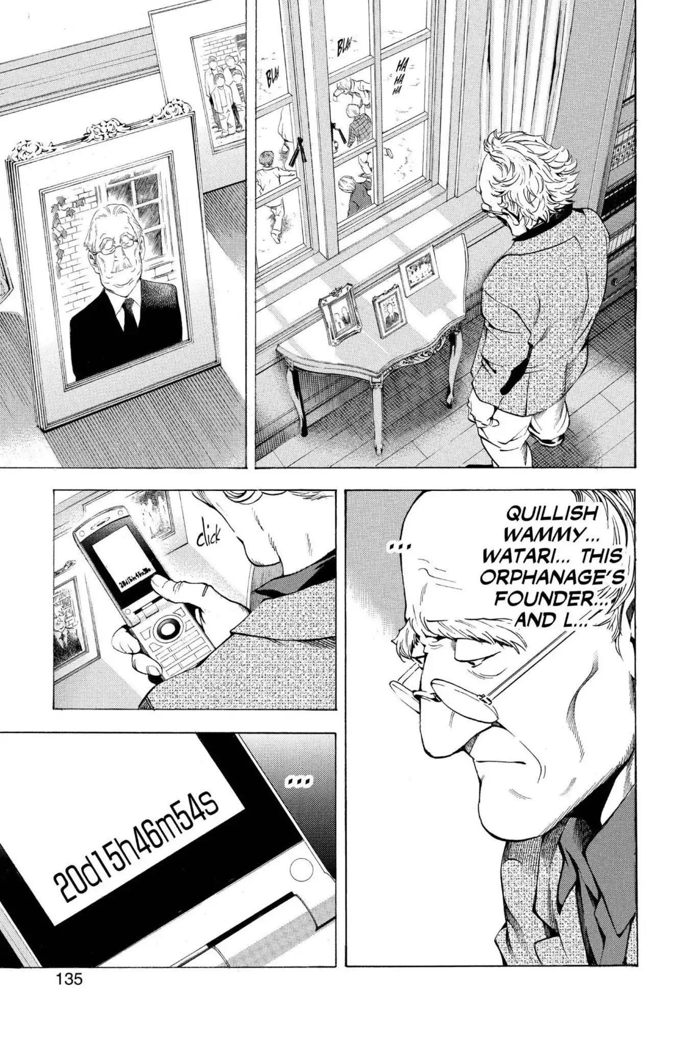 Death Note manga, chapter 59, page 5 of 22