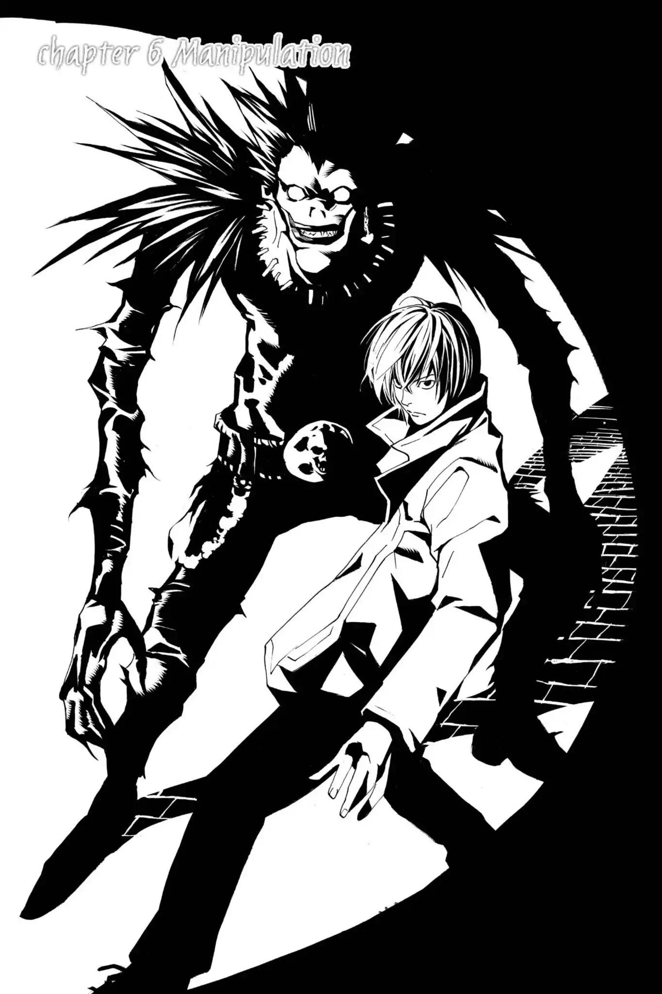 Death Note Chapter 6 page 1 - Chapter 6: Manipulation