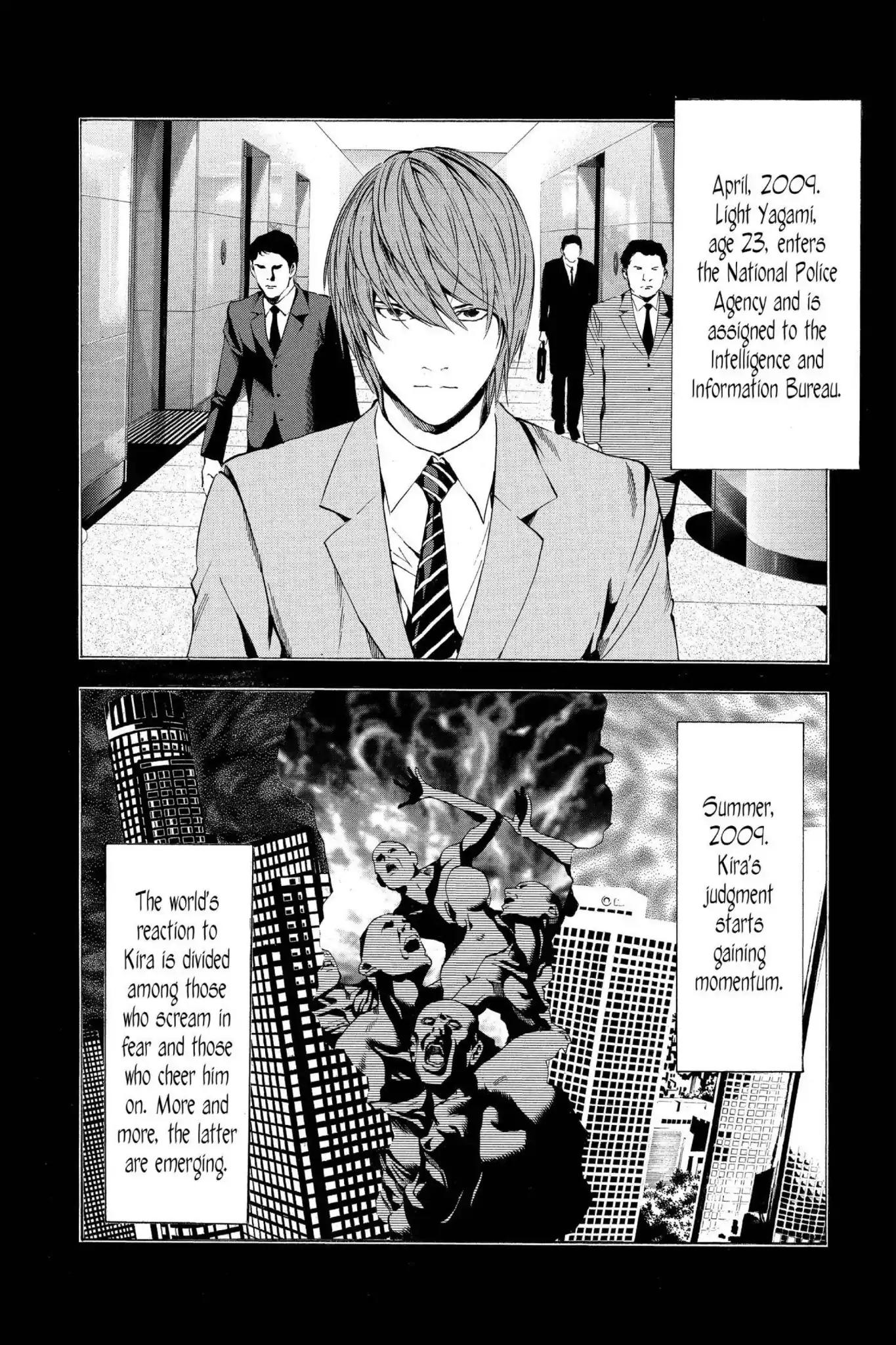 Death Note manga, chapter 60, page 12 of 38