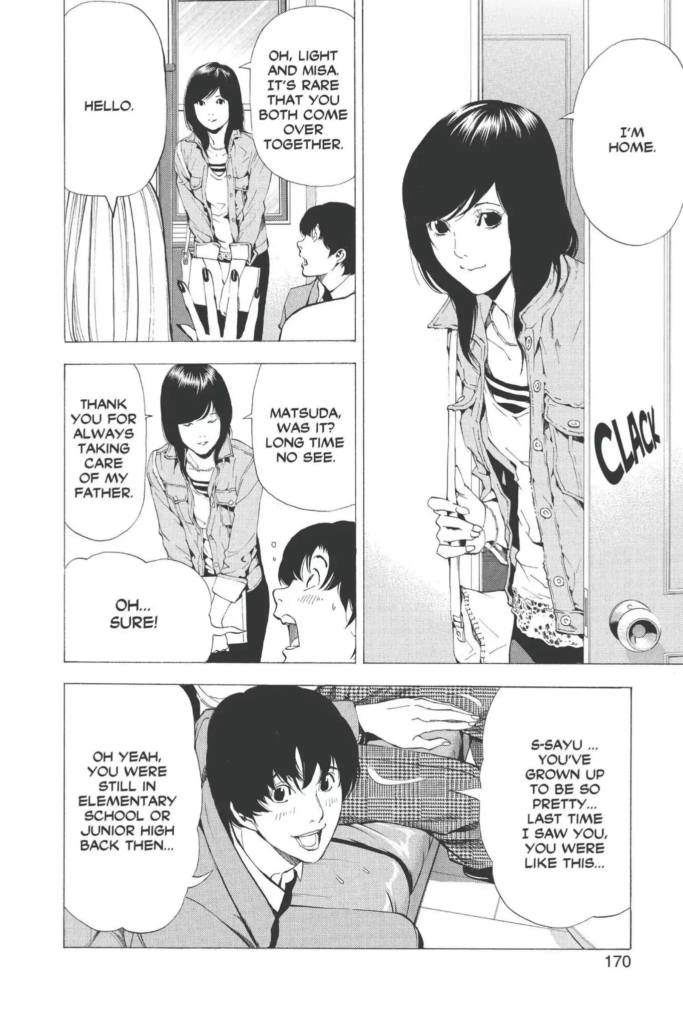 Death Note manga, chapter 60, page 18 of 38