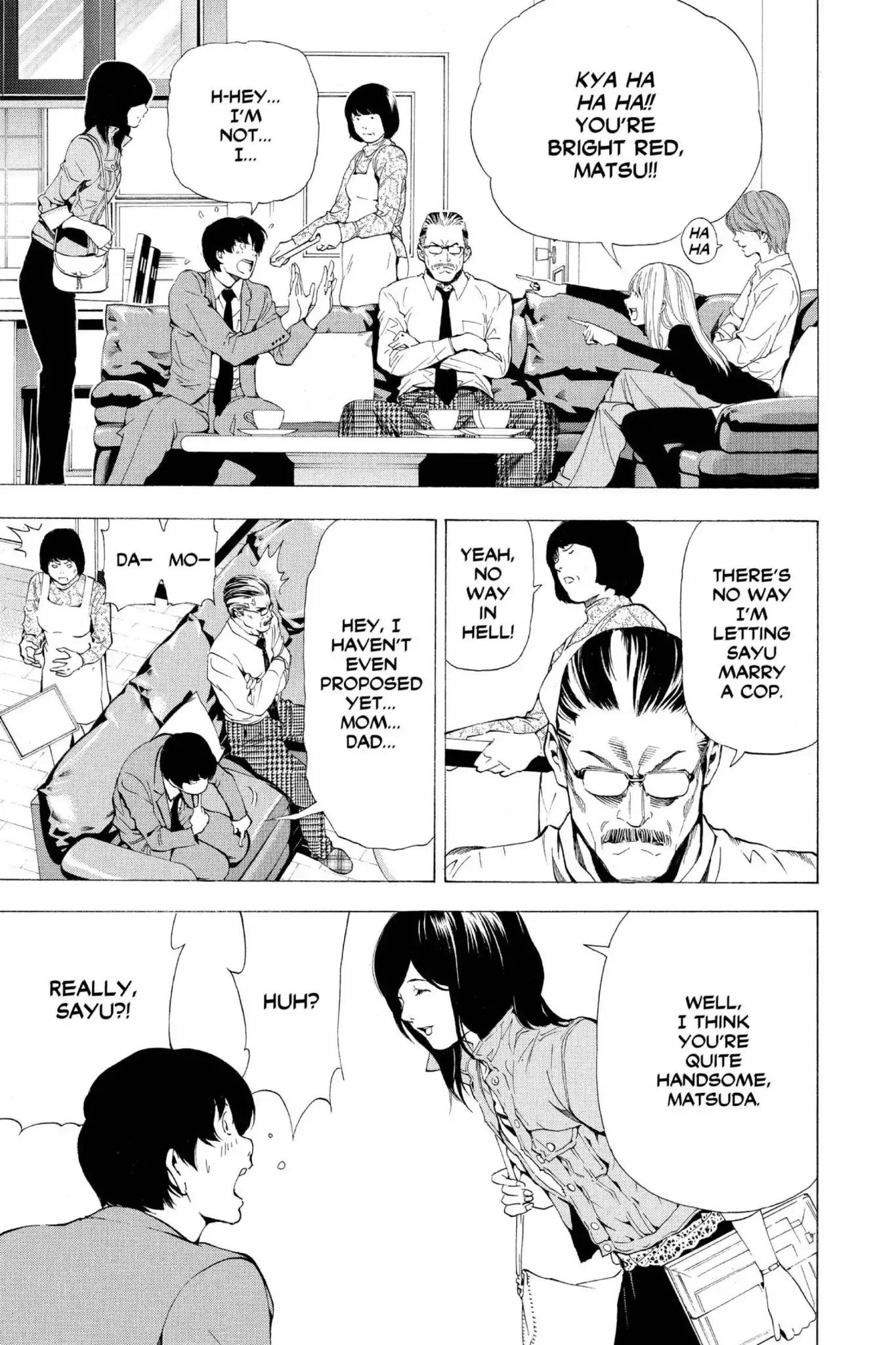 Death Note manga, chapter 60, page 19 of 38