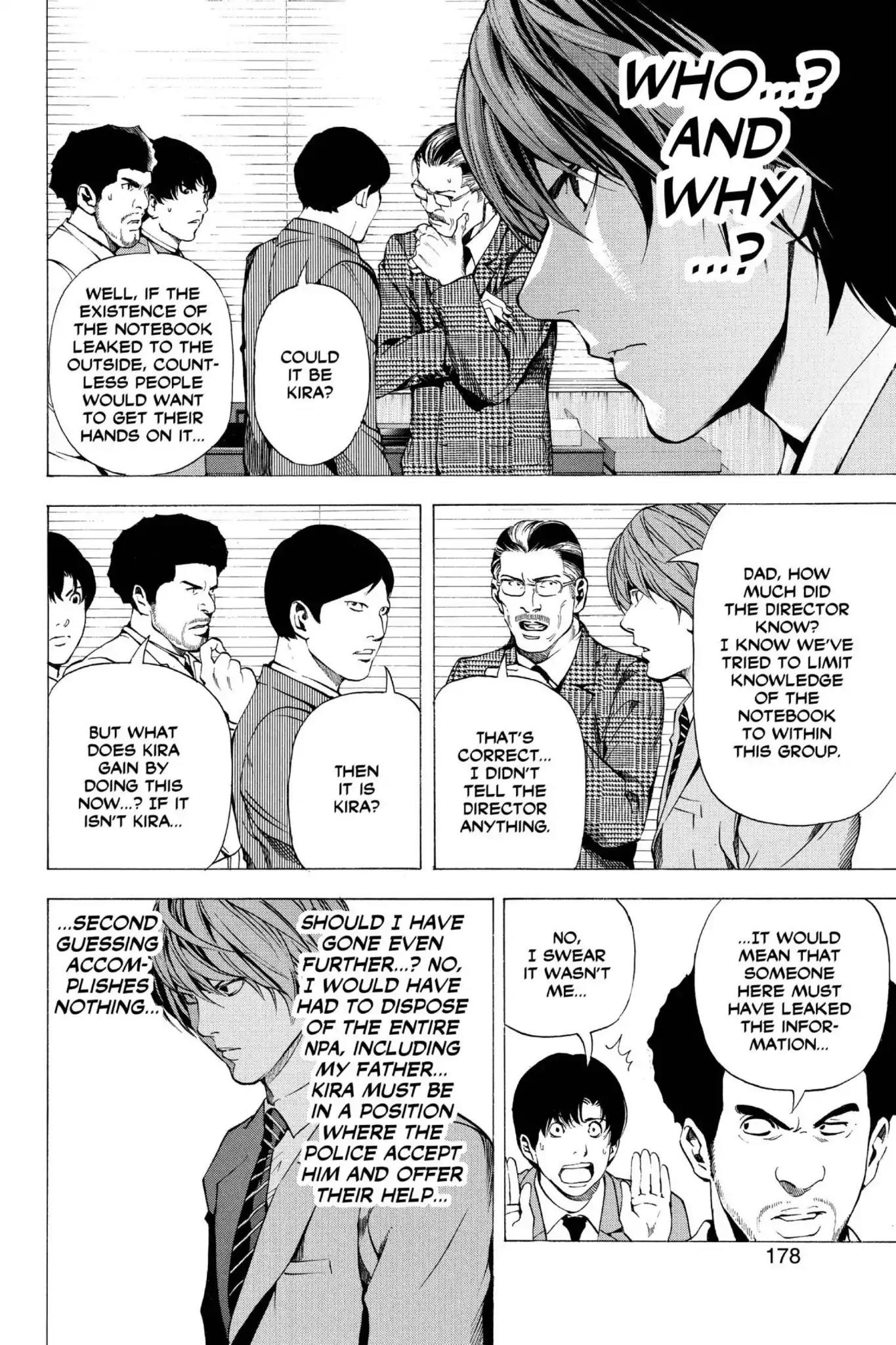 Death Note manga, chapter 60, page 26 of 38
