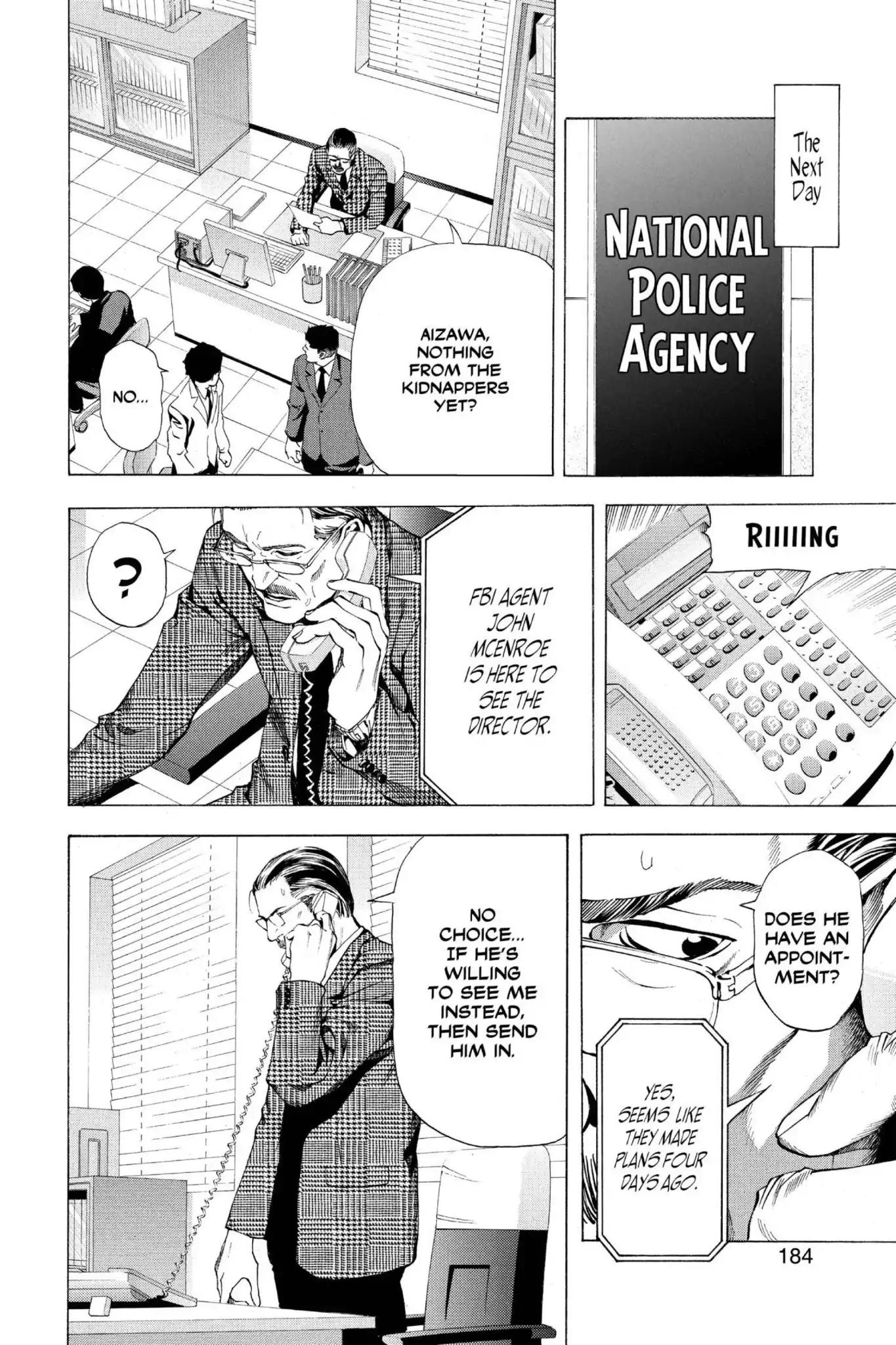 Death Note manga, chapter 60, page 32 of 38