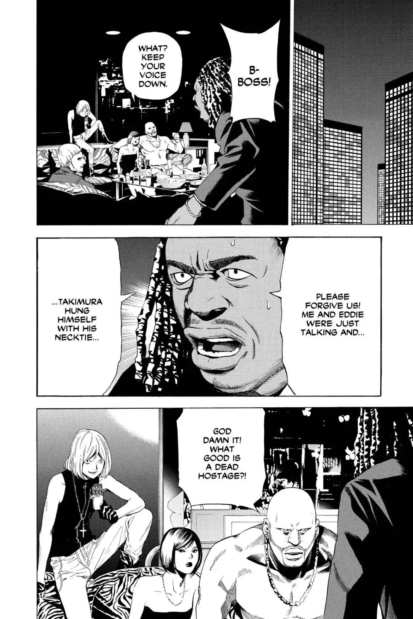 Death Note manga, chapter 60, page 36 of 38