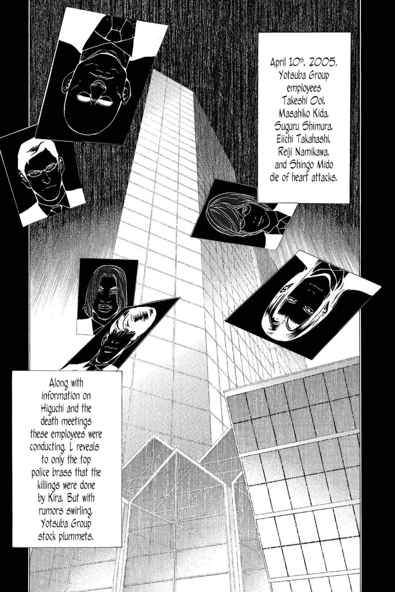 Death Note manga, chapter 60, page 5 of 38