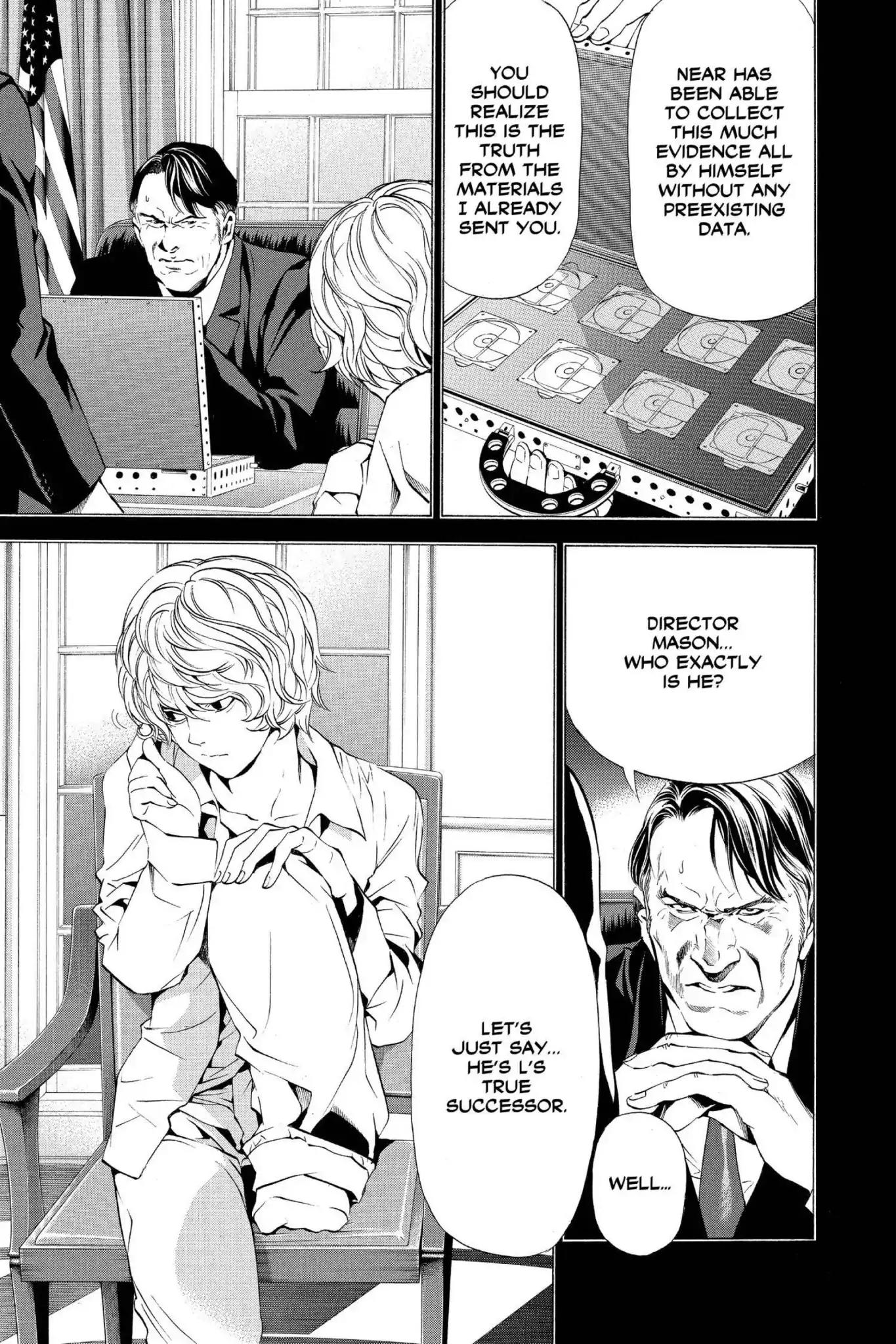 Death Note manga, chapter 60, page 9 of 38