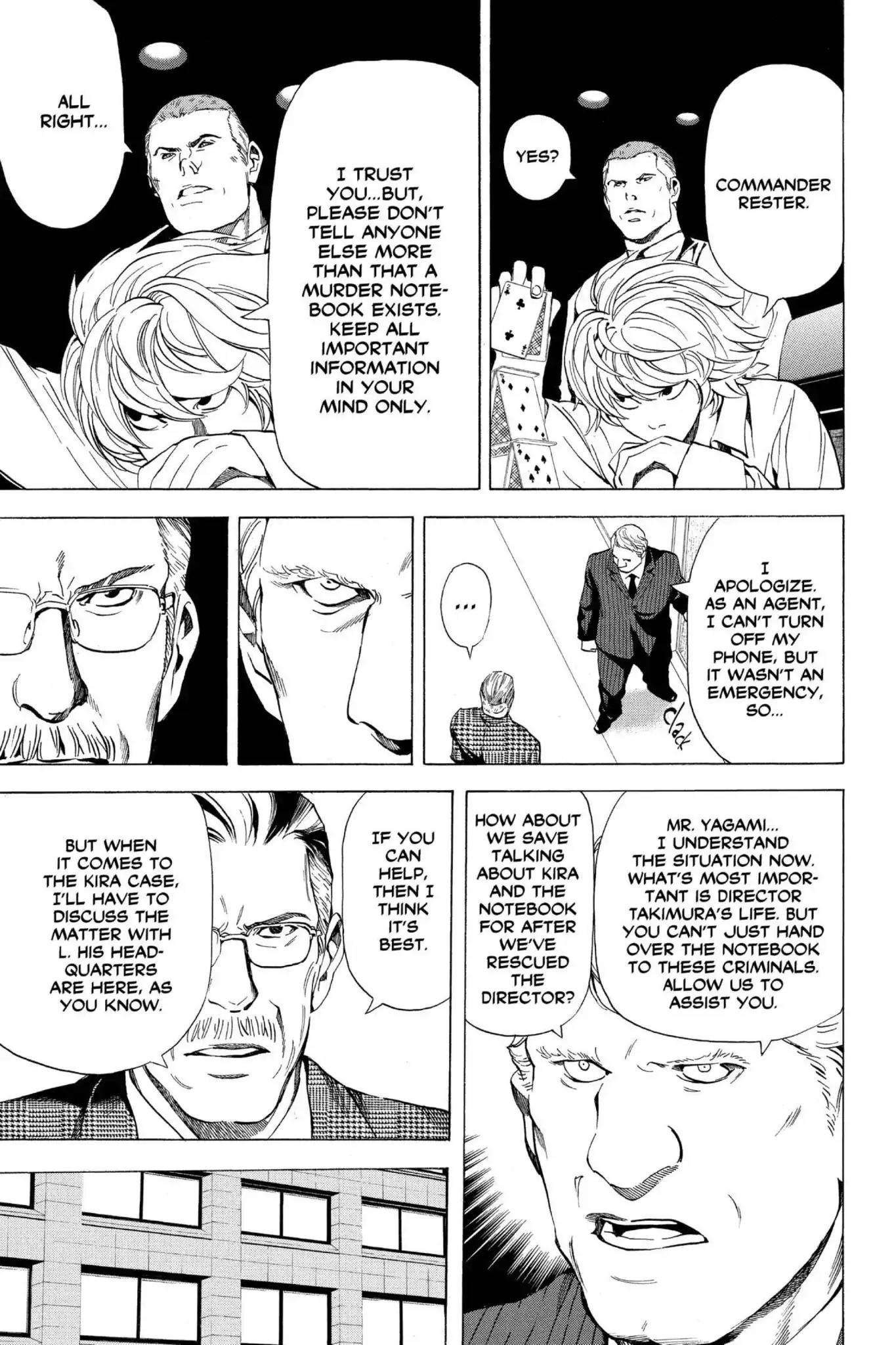 Death Note Chapter 61 page 11 - Chapter 61: Number Two