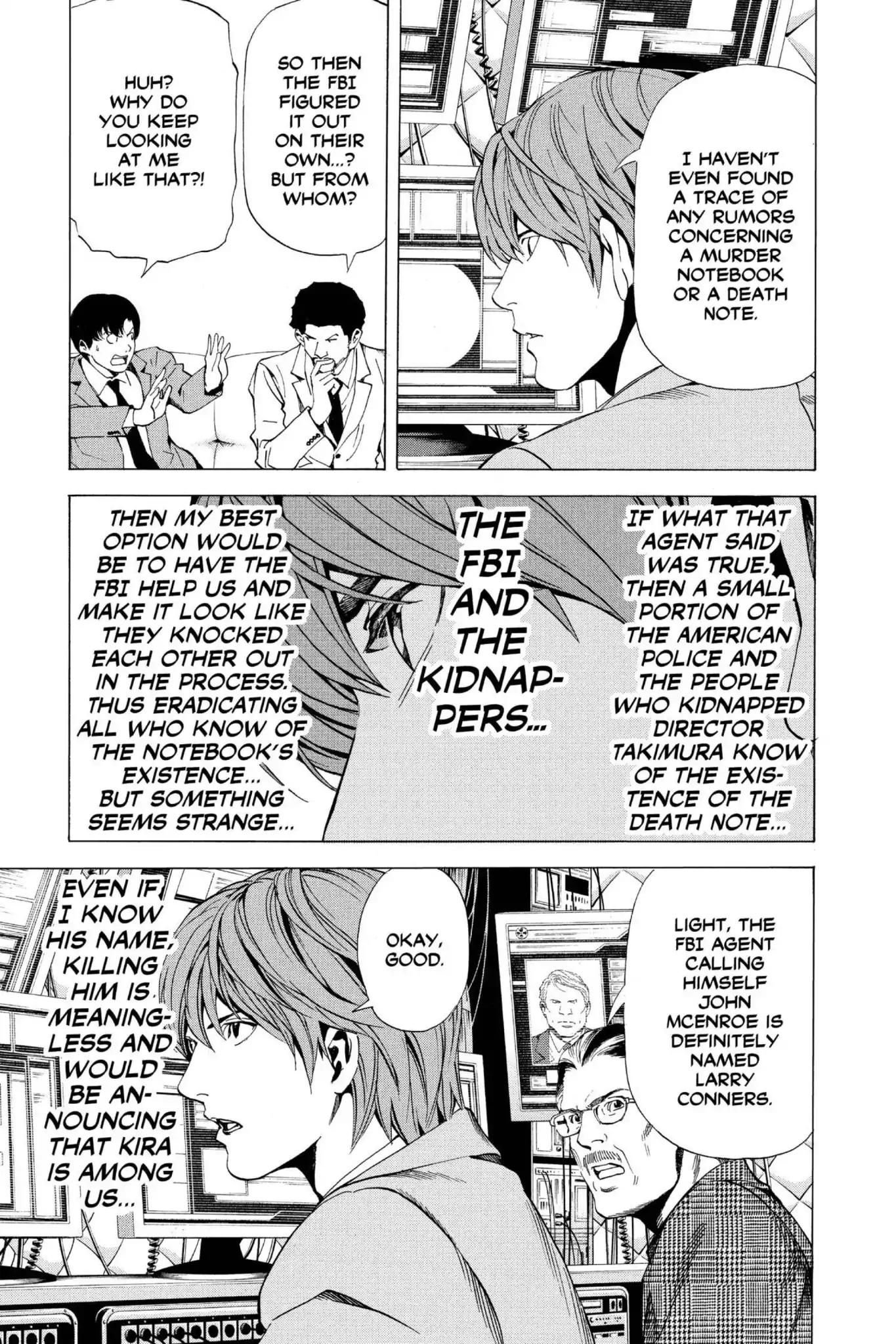 Death Note Chapter 61 page 13 - Chapter 61: Number Two