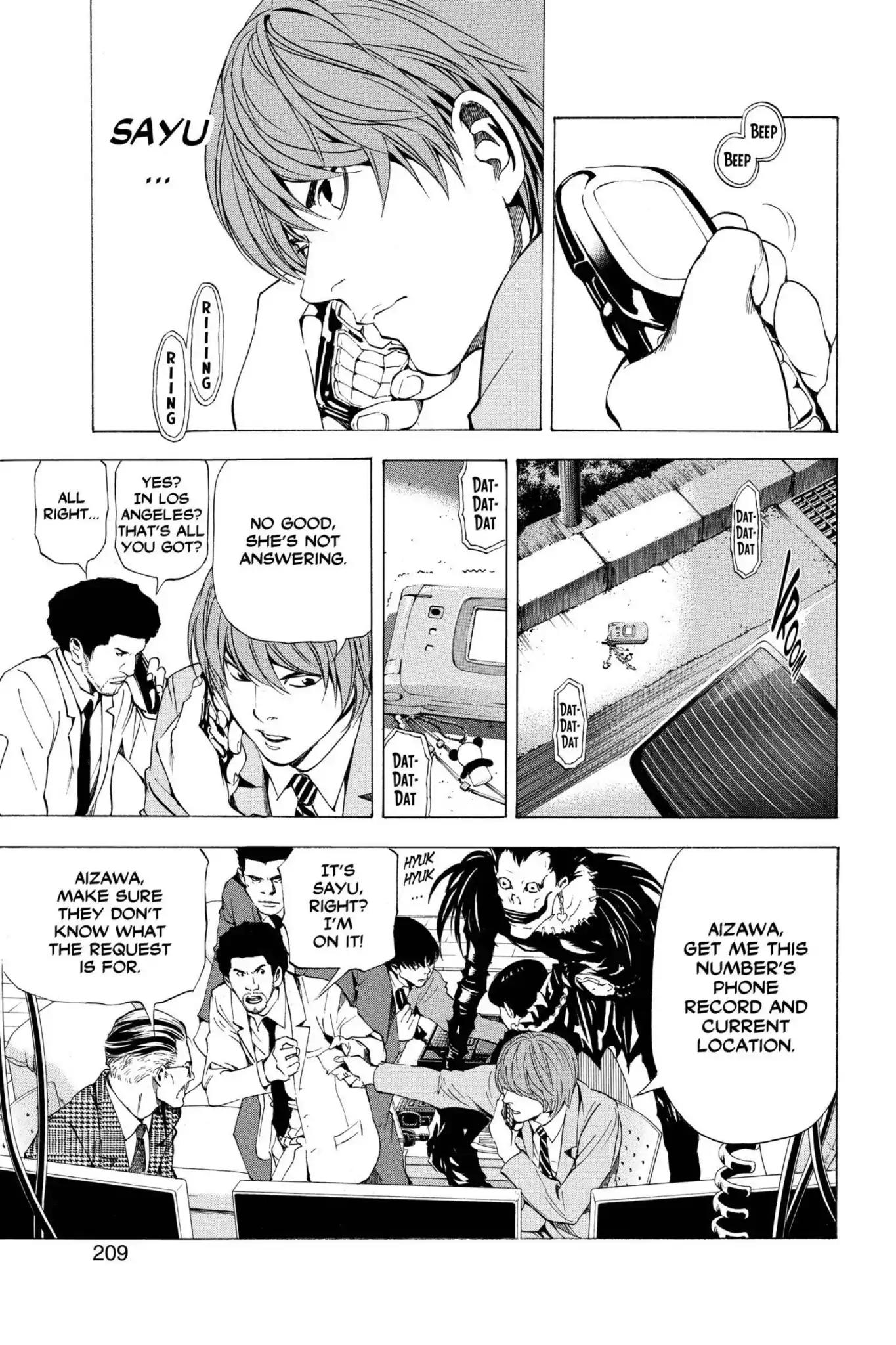 Death Note Chapter 61 page 19 - Chapter 61: Number Two
