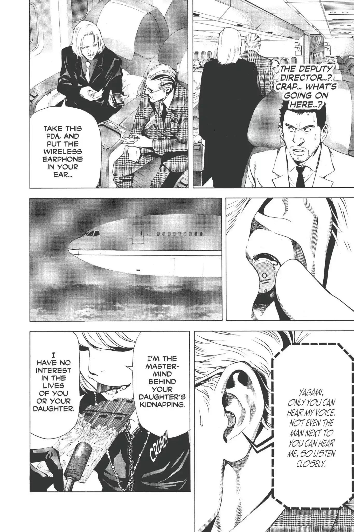 Death Note manga, chapter 63, page 18 of 20