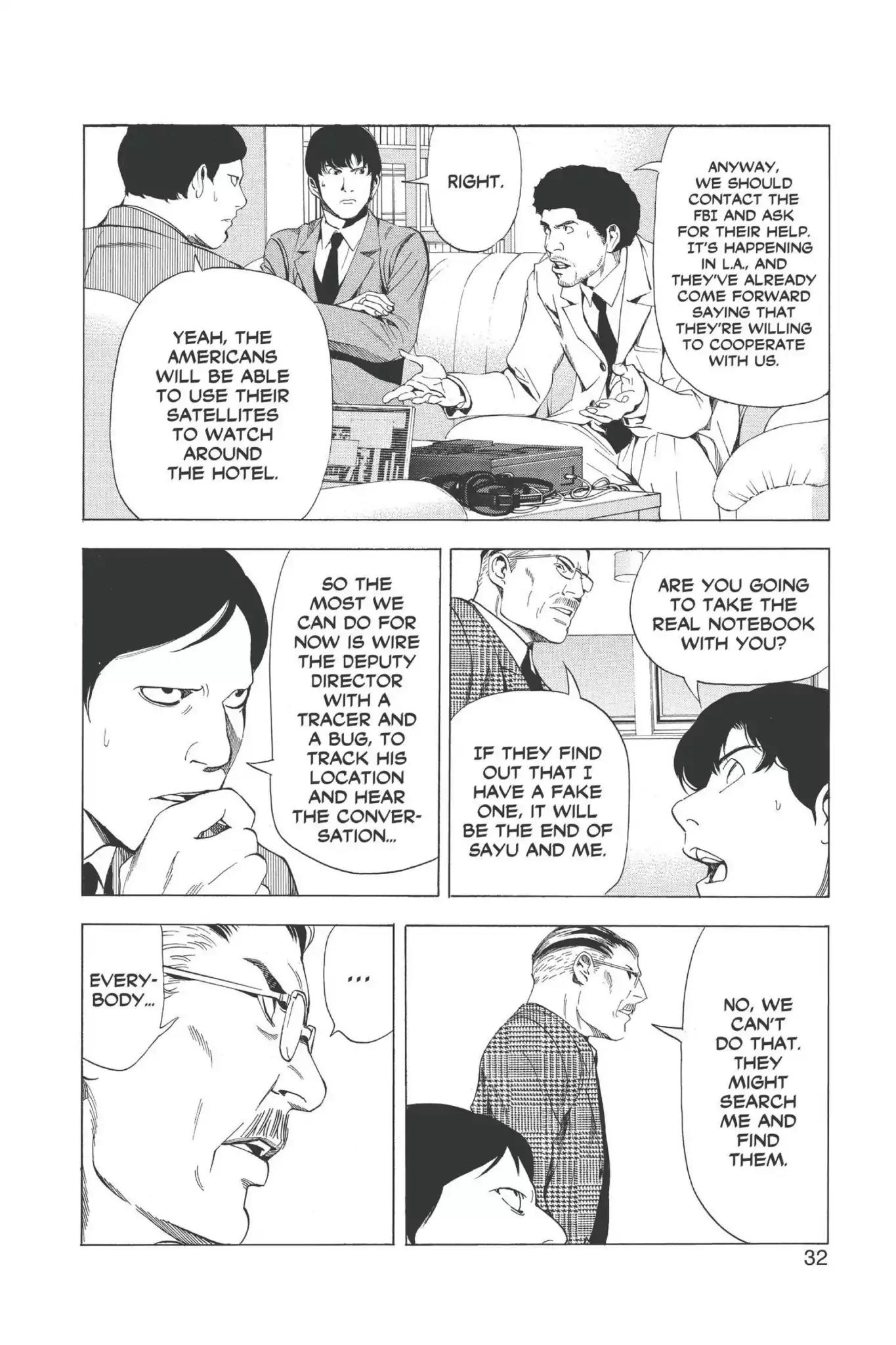 Death Note manga, chapter 63, page 4 of 20