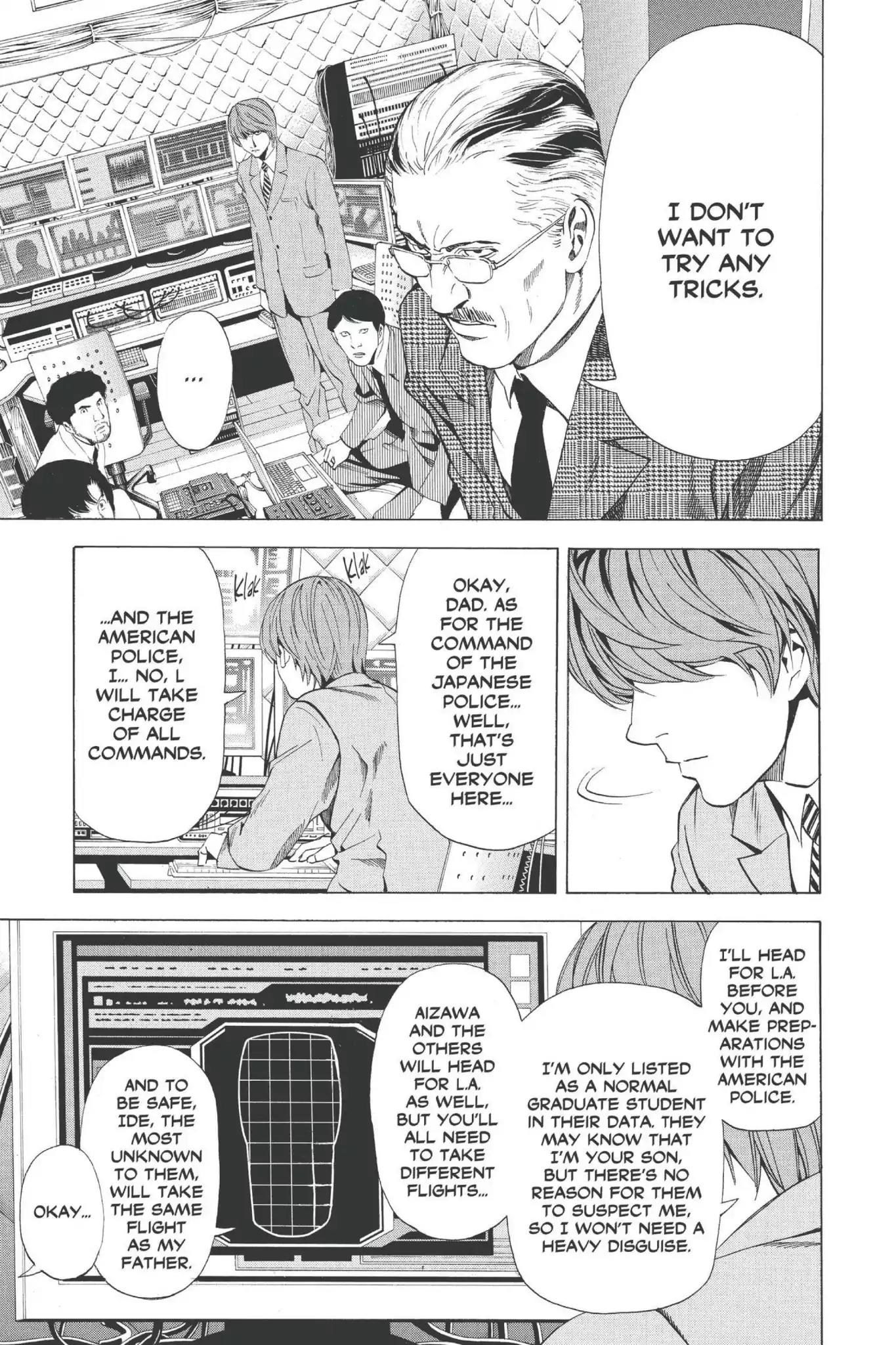Death Note manga, chapter 63, page 5 of 20