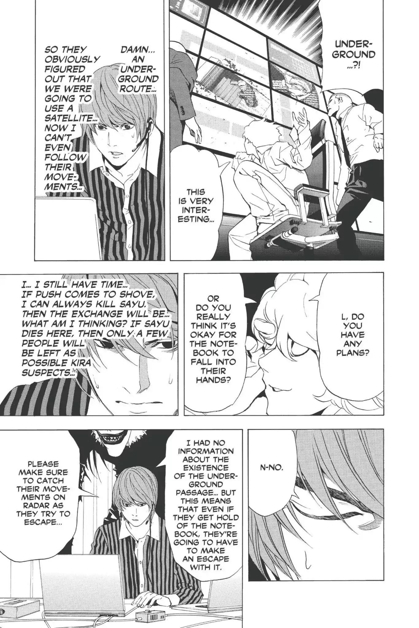 Death Note Chapter 64 page 19 - Chapter 64: Right Angle