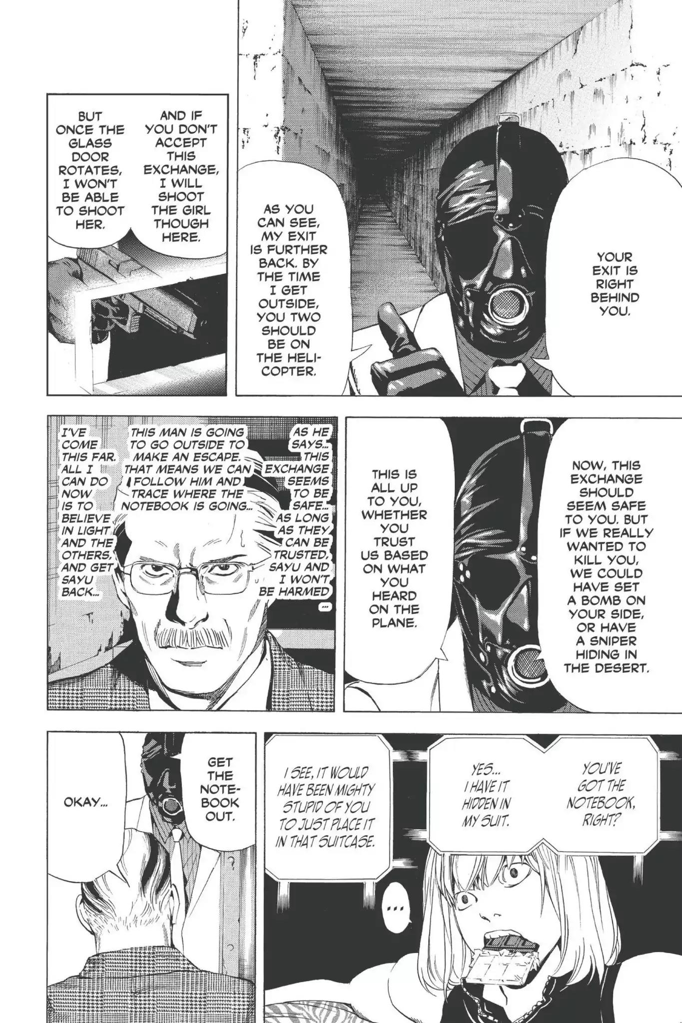Death Note Chapter 64 page 22 - Chapter 64: Right Angle
