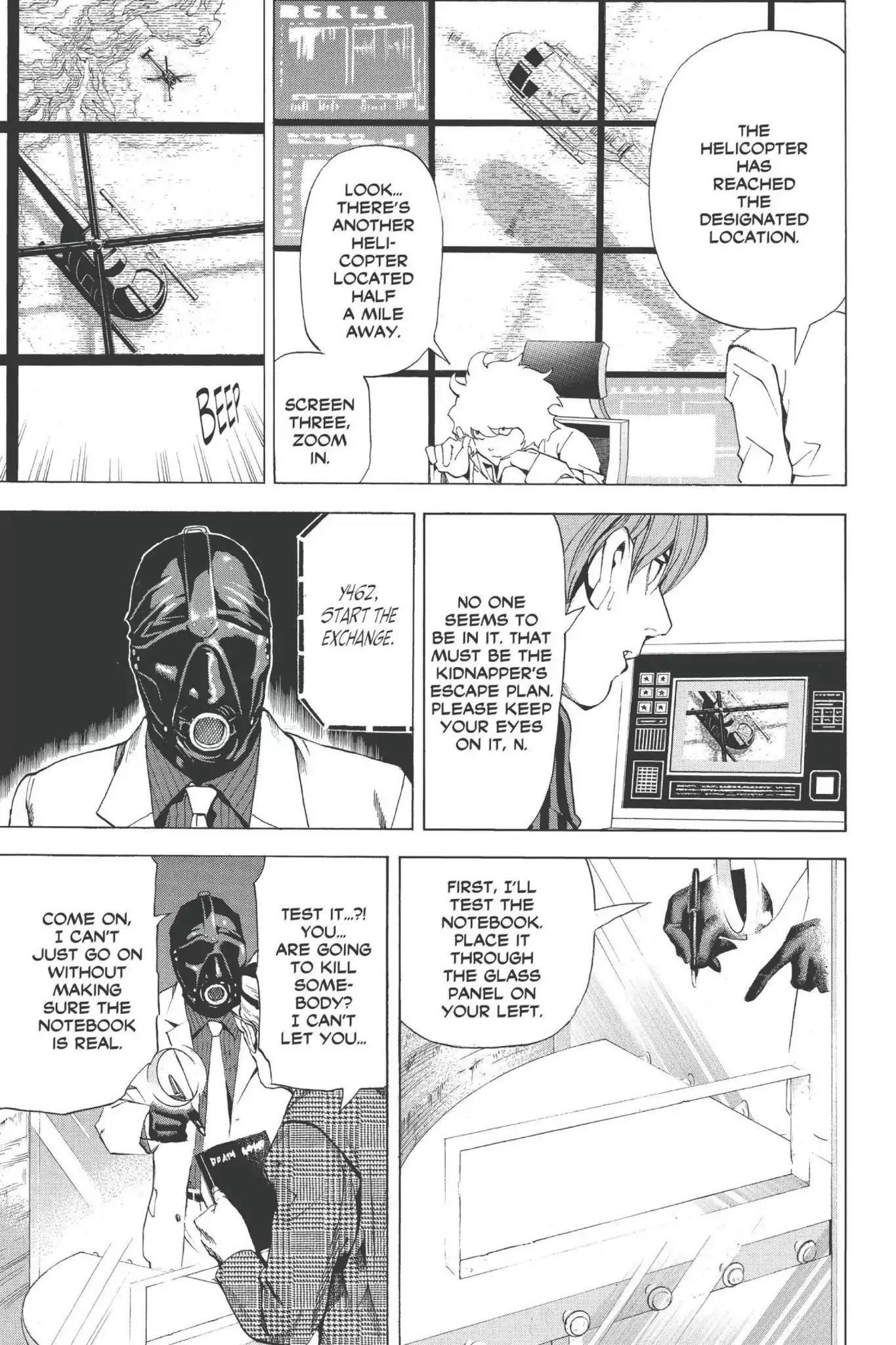 Death Note Chapter 64 page 23 - Chapter 64: Right Angle