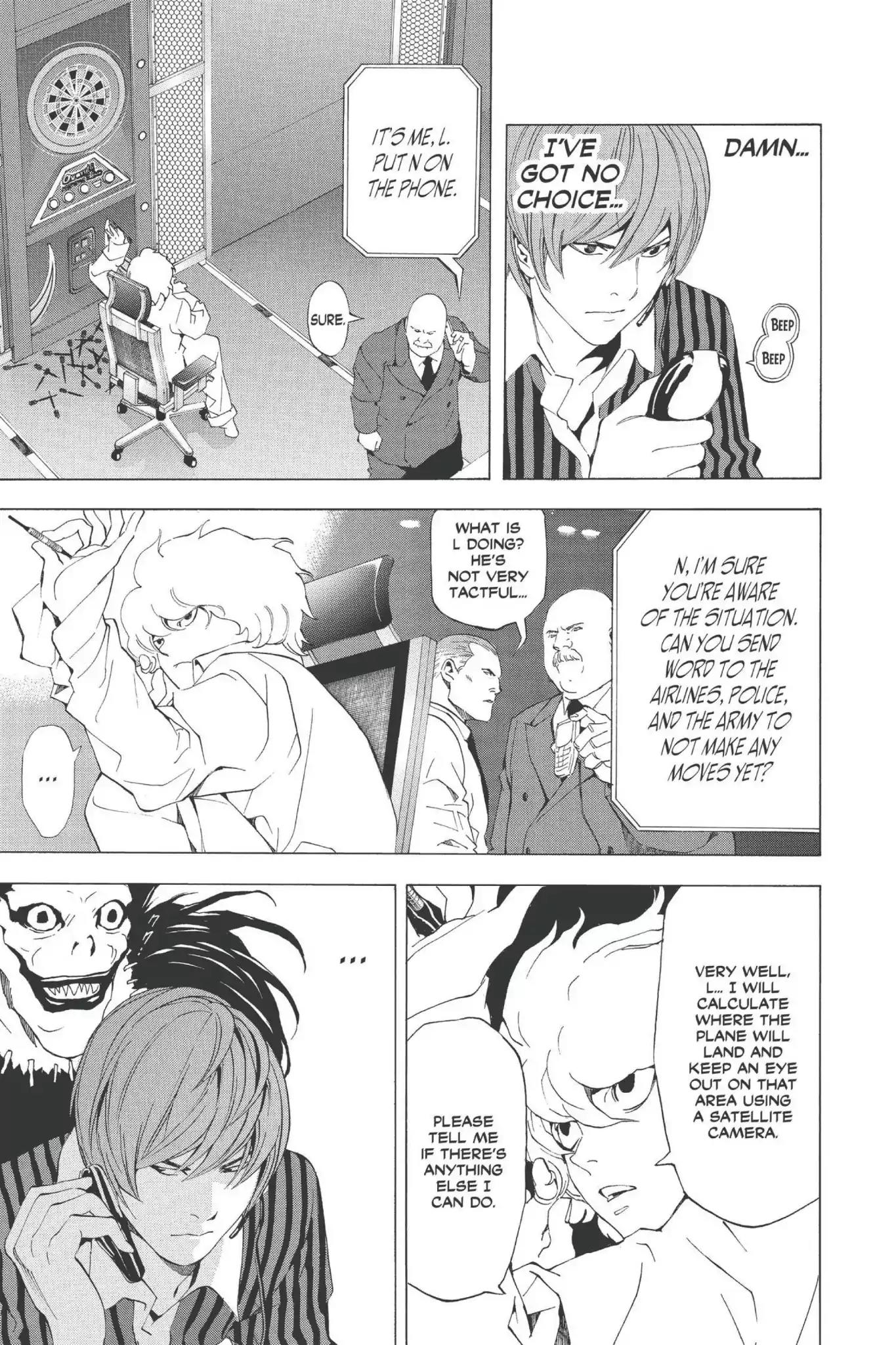 Death Note Chapter 64 page 7 - Chapter 64: Right Angle