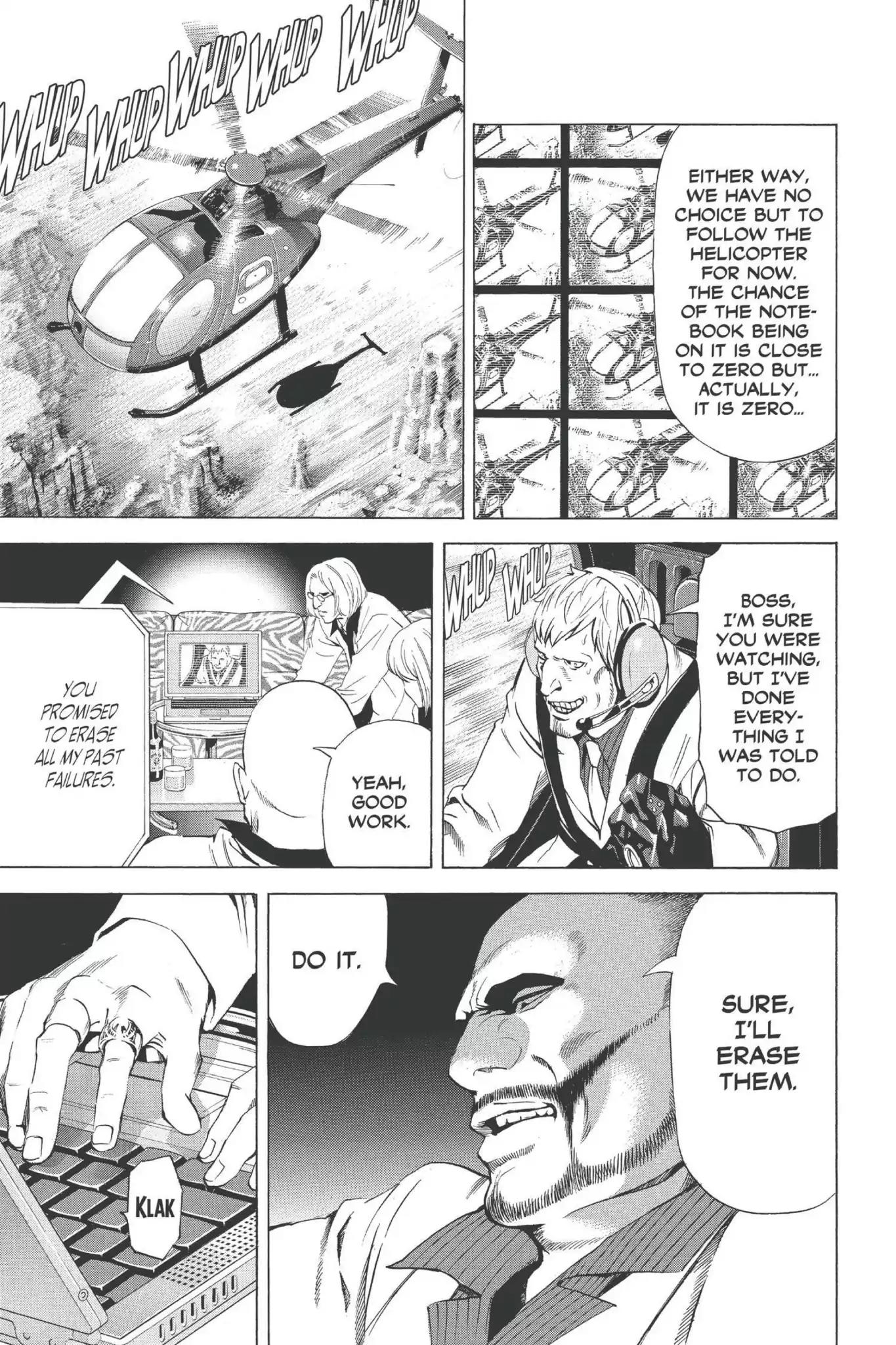 Death Note manga, chapter 65, page 3 of 20