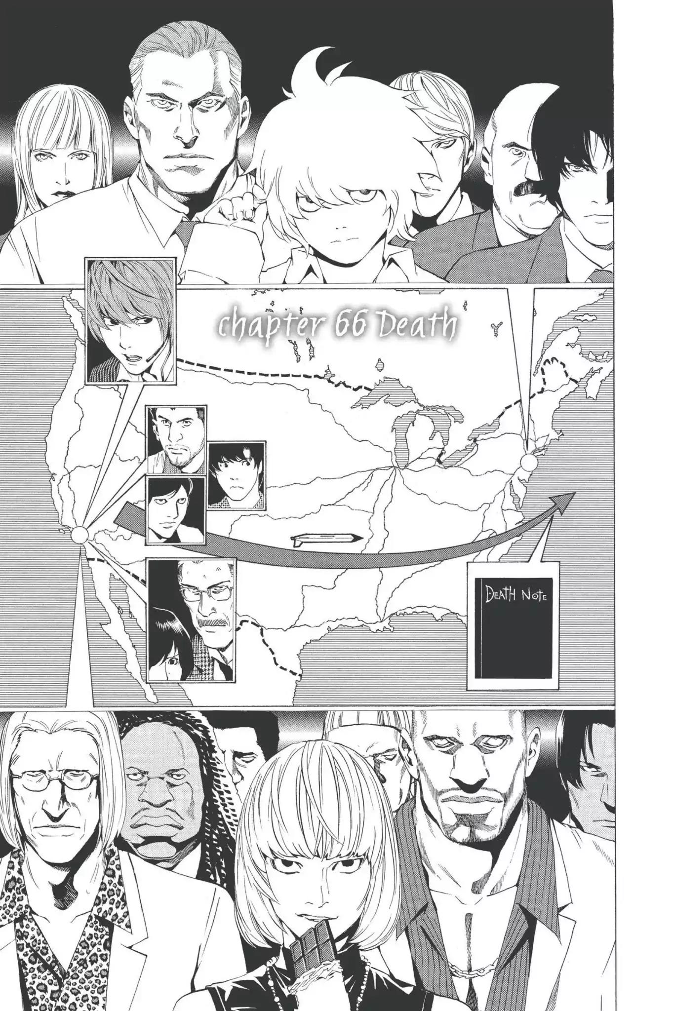 Death Note Chapter 66 page 1 - Chapter 66: Death