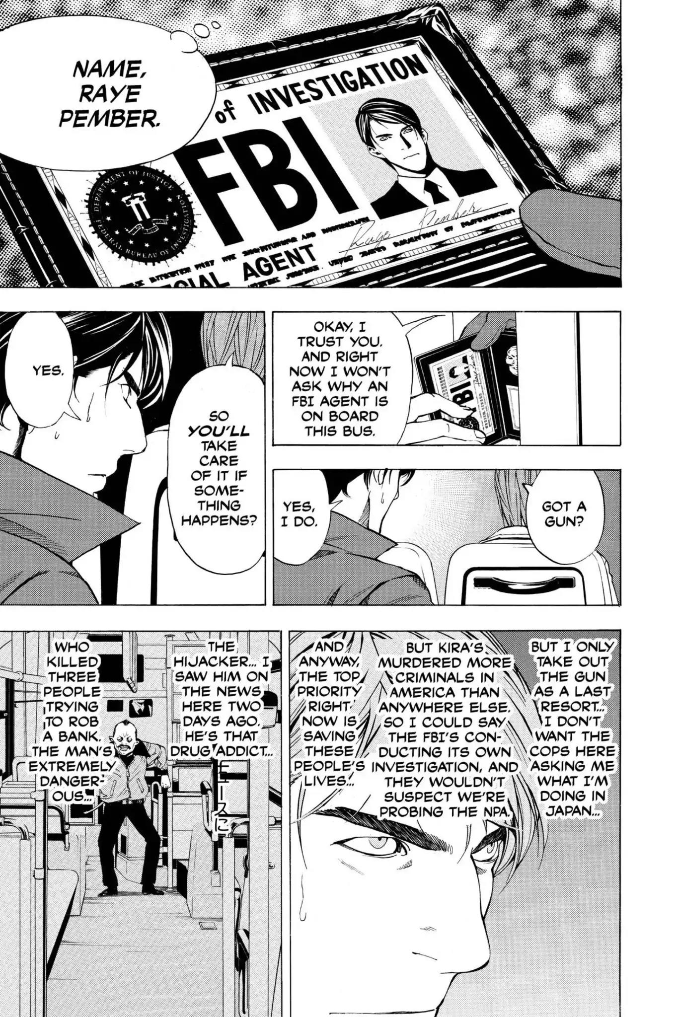 Death Note manga, chapter 7, page 11 of 22