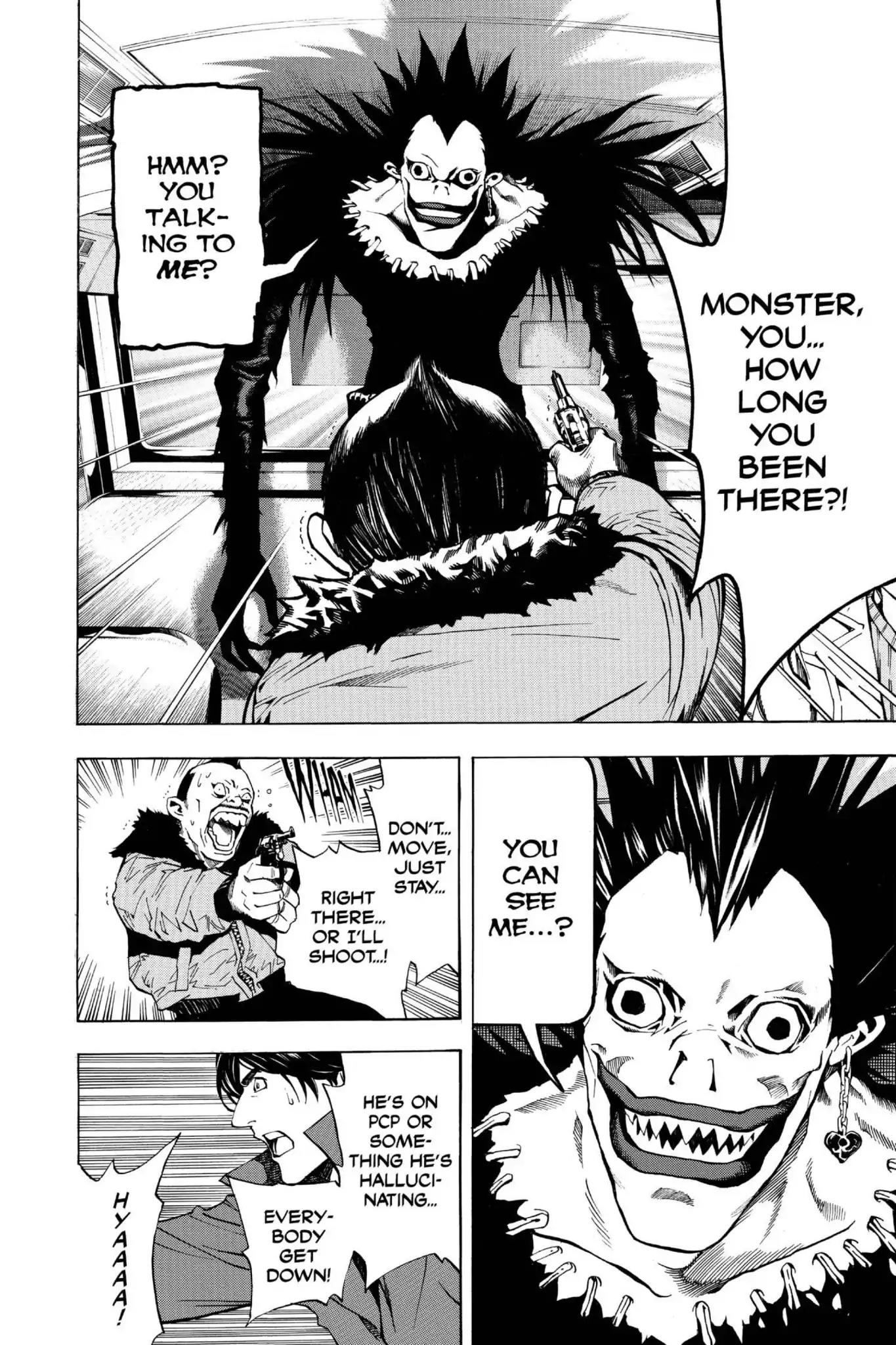 Death Note manga, chapter 7, page 14 of 22