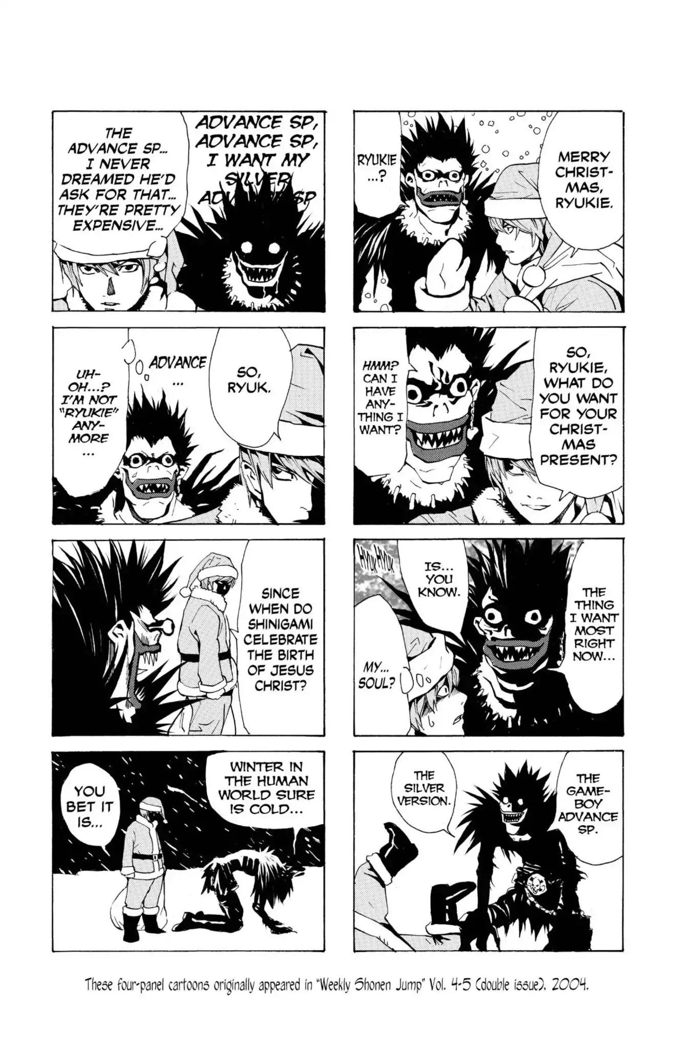 Death Note manga, chapter 7, page 21 of 22