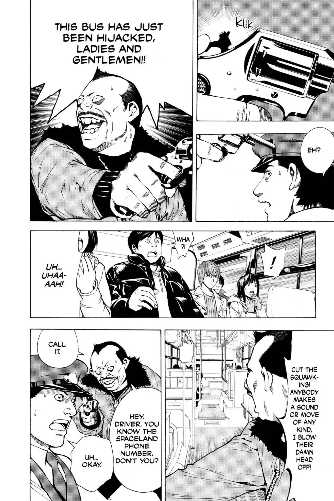 Death Note manga, chapter 7, page 6 of 22