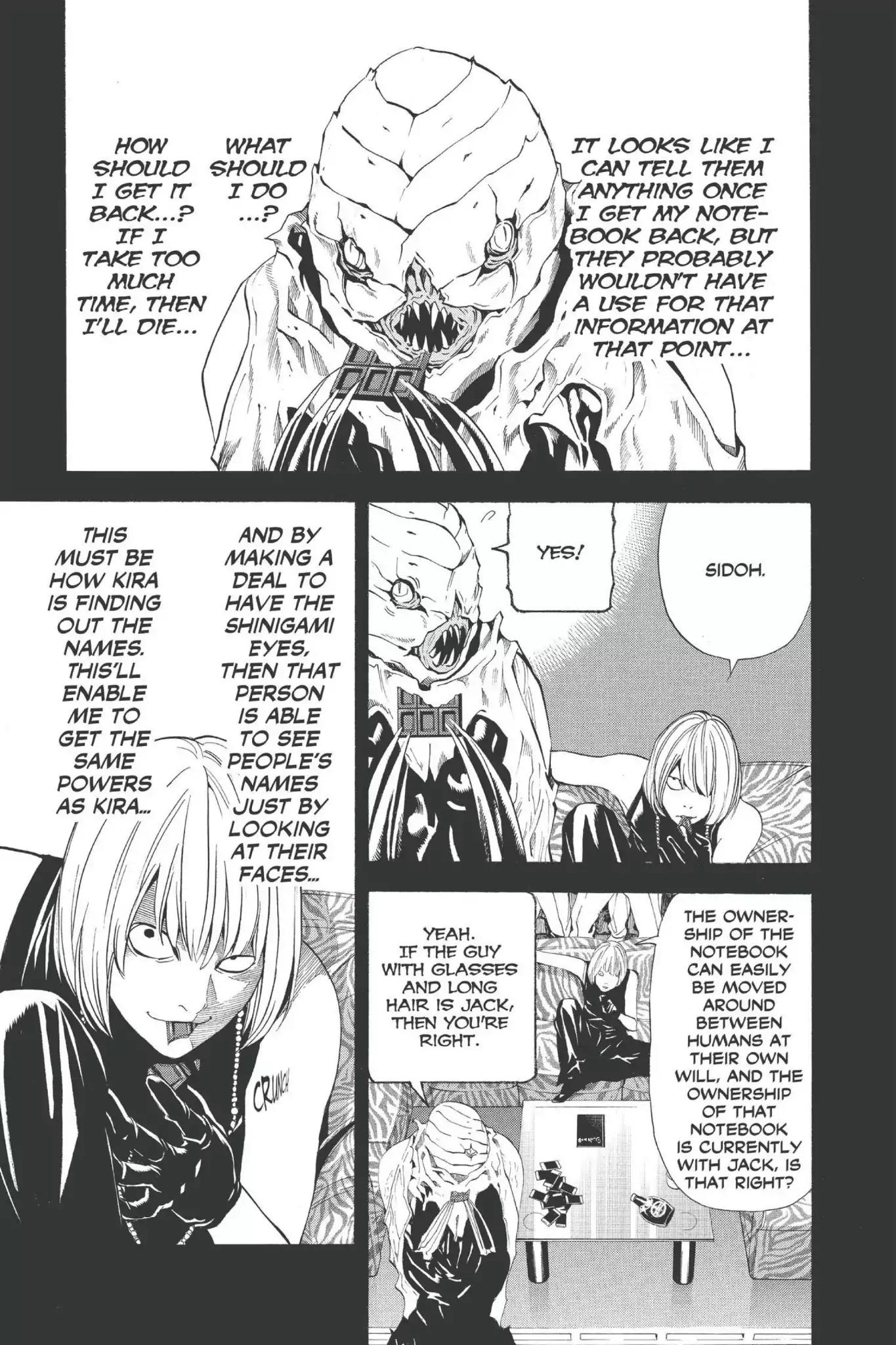 Death Note manga, chapter 70, page 11 of 24