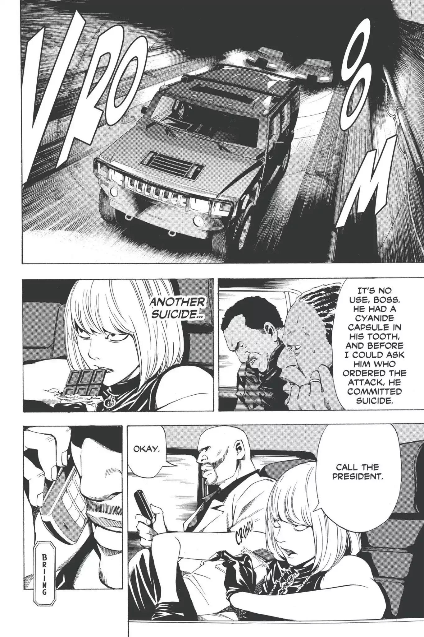 Death Note manga, chapter 70, page 20 of 24