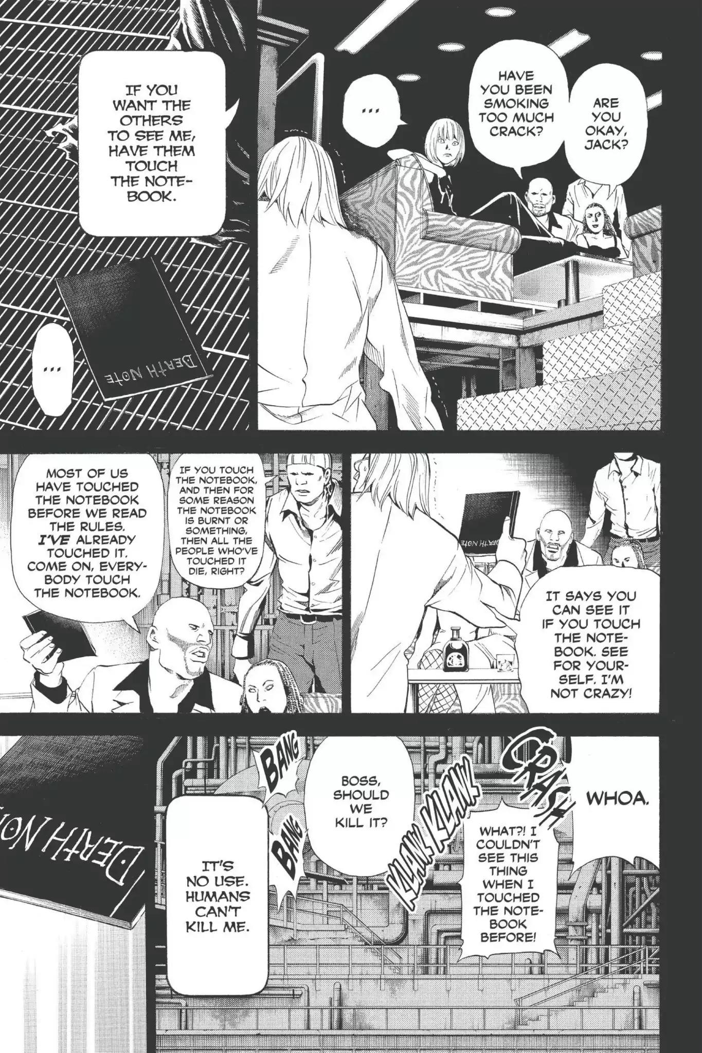 Death Note manga, chapter 70, page 7 of 24